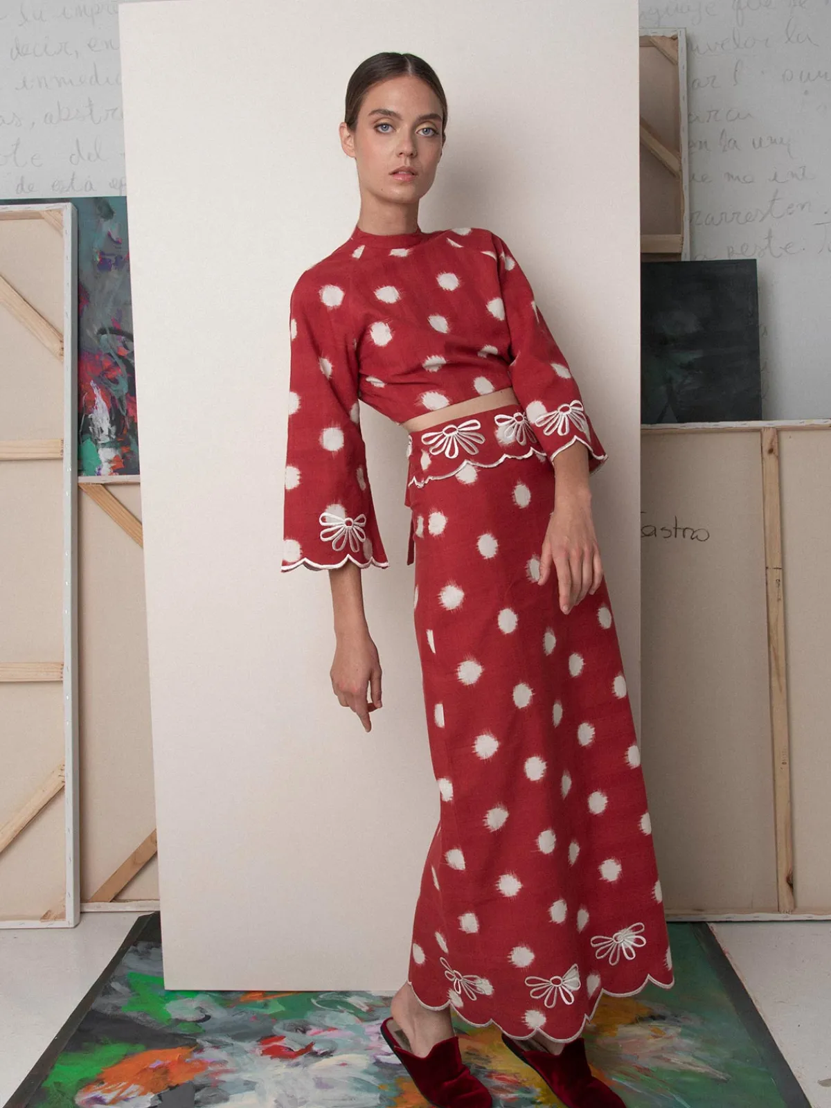 De Castro Polka Skirt