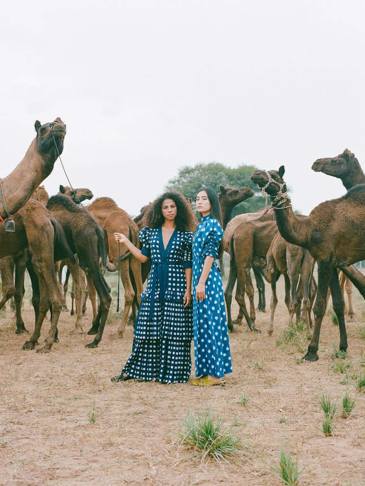 De Castro Lapis Lazuli Dress