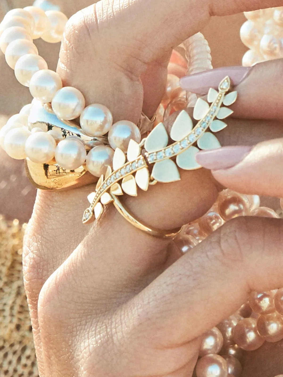 KBH Jewels Leaf Climber Ring