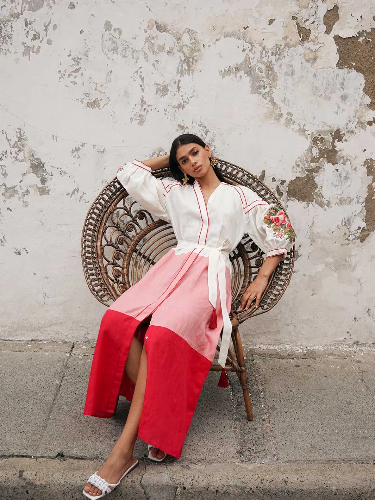 De Castro Lotus Dress