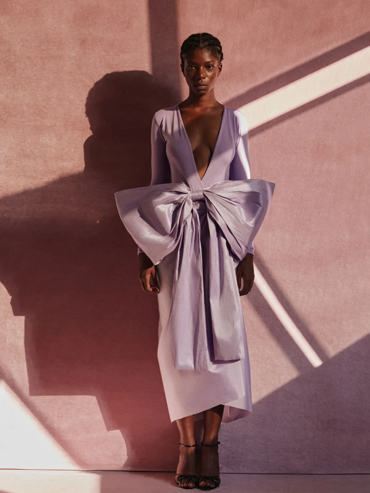 By Efrain Mogollon Taffeta Cuba Skirt