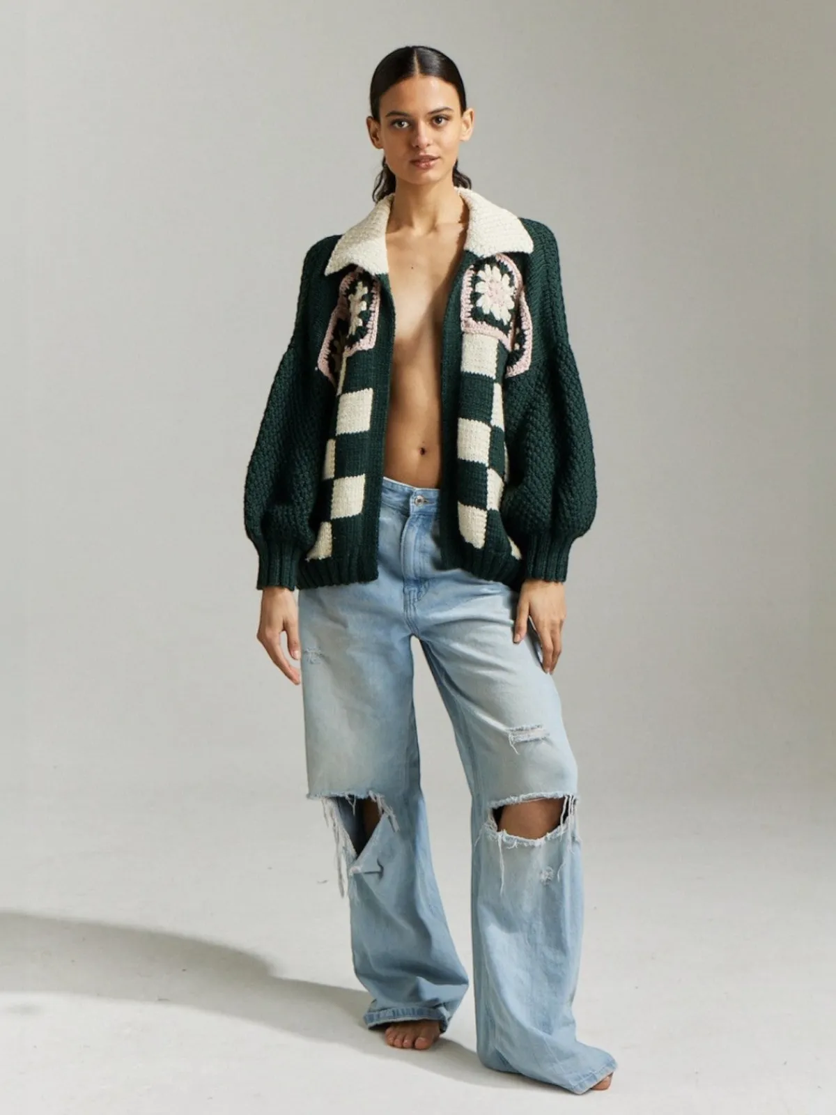 First Born Knits Jane Cardigan