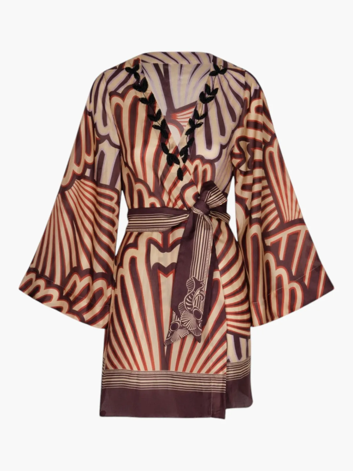 Juan de Dios Joaquina Cotton Silk Mini Tunic