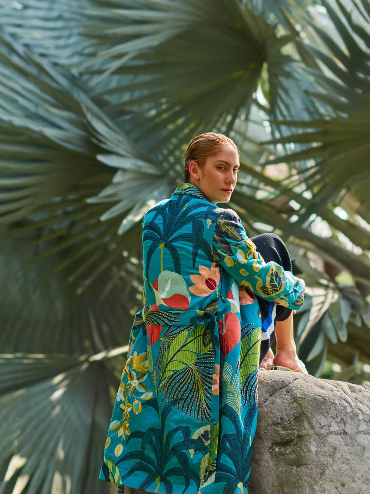 Maison Alma Rio Short Kimono