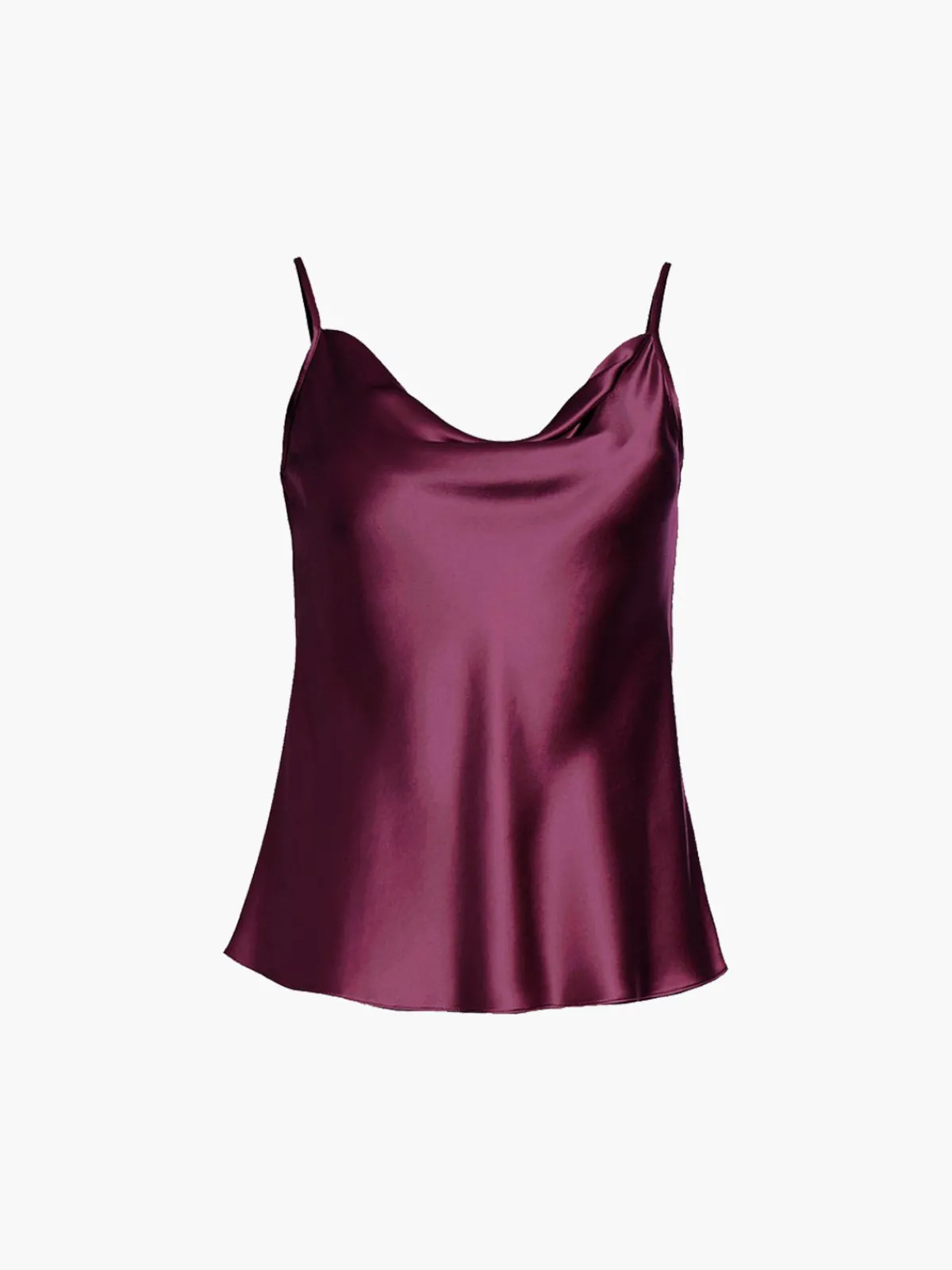 Mi Jong Lee Draped Spaghetti Strap Cami