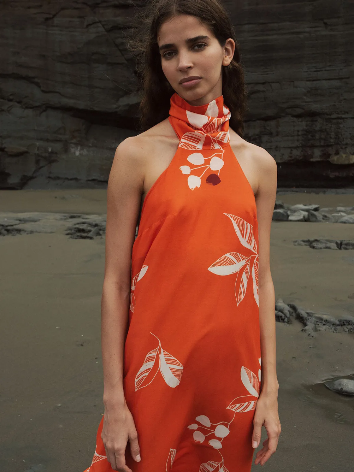 Juan de Dios Costa Pacifica Cotton Silk Dress