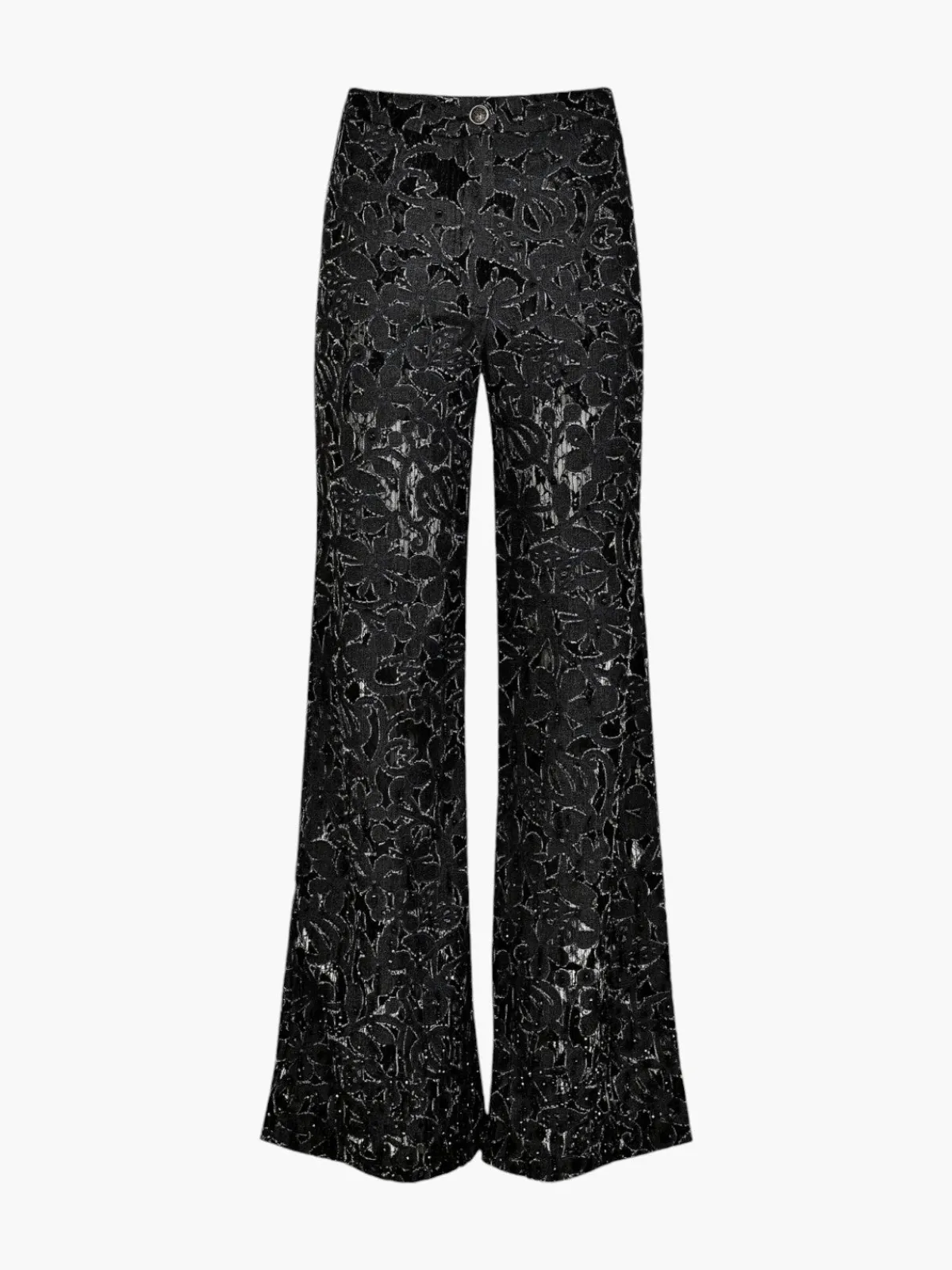 Francesca Miranda Chloe Lace Denim Pants
