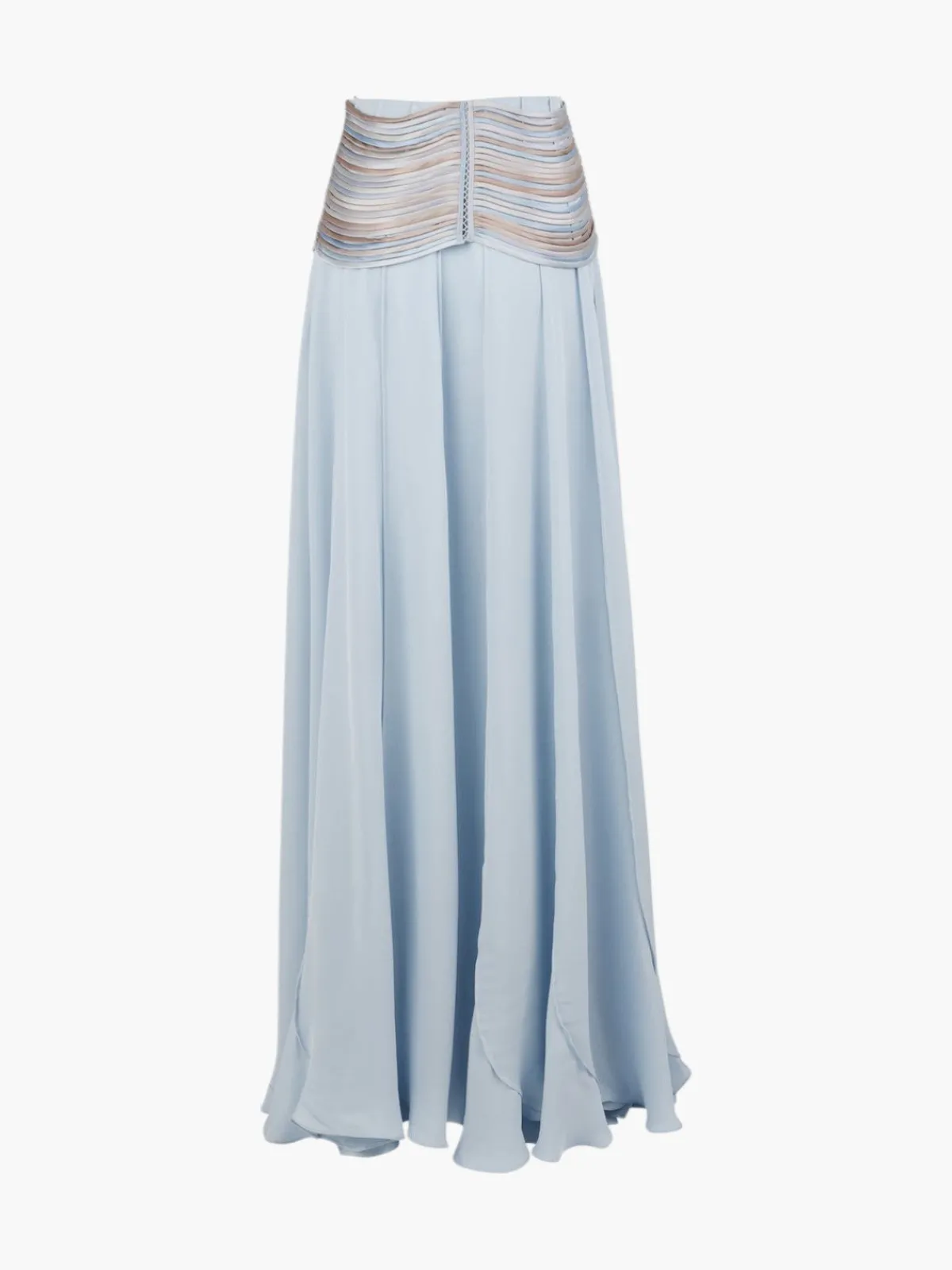 Francesca Miranda Altan Jotas Silk Skirt