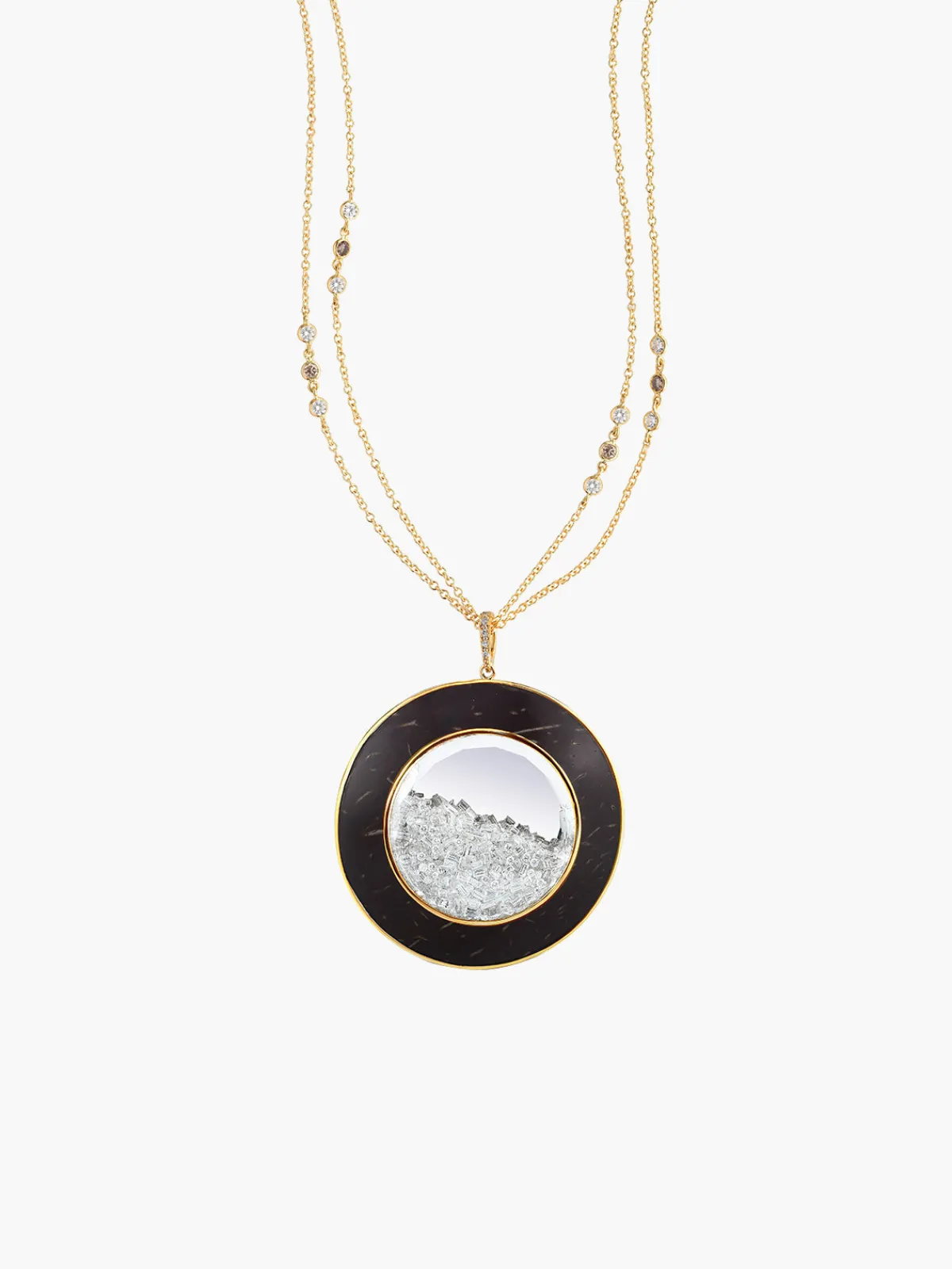 Moritz Glik Coconut Monkey Pendant