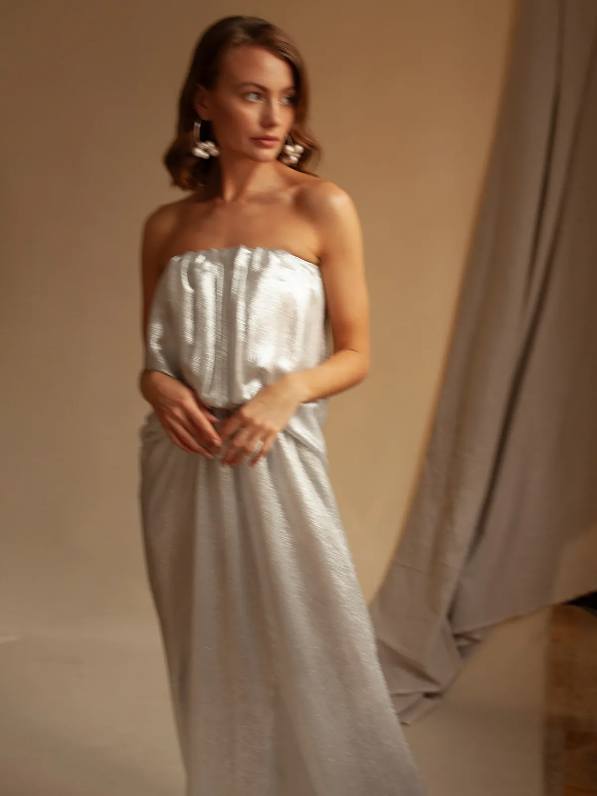 Francesca Miranda Column Dress