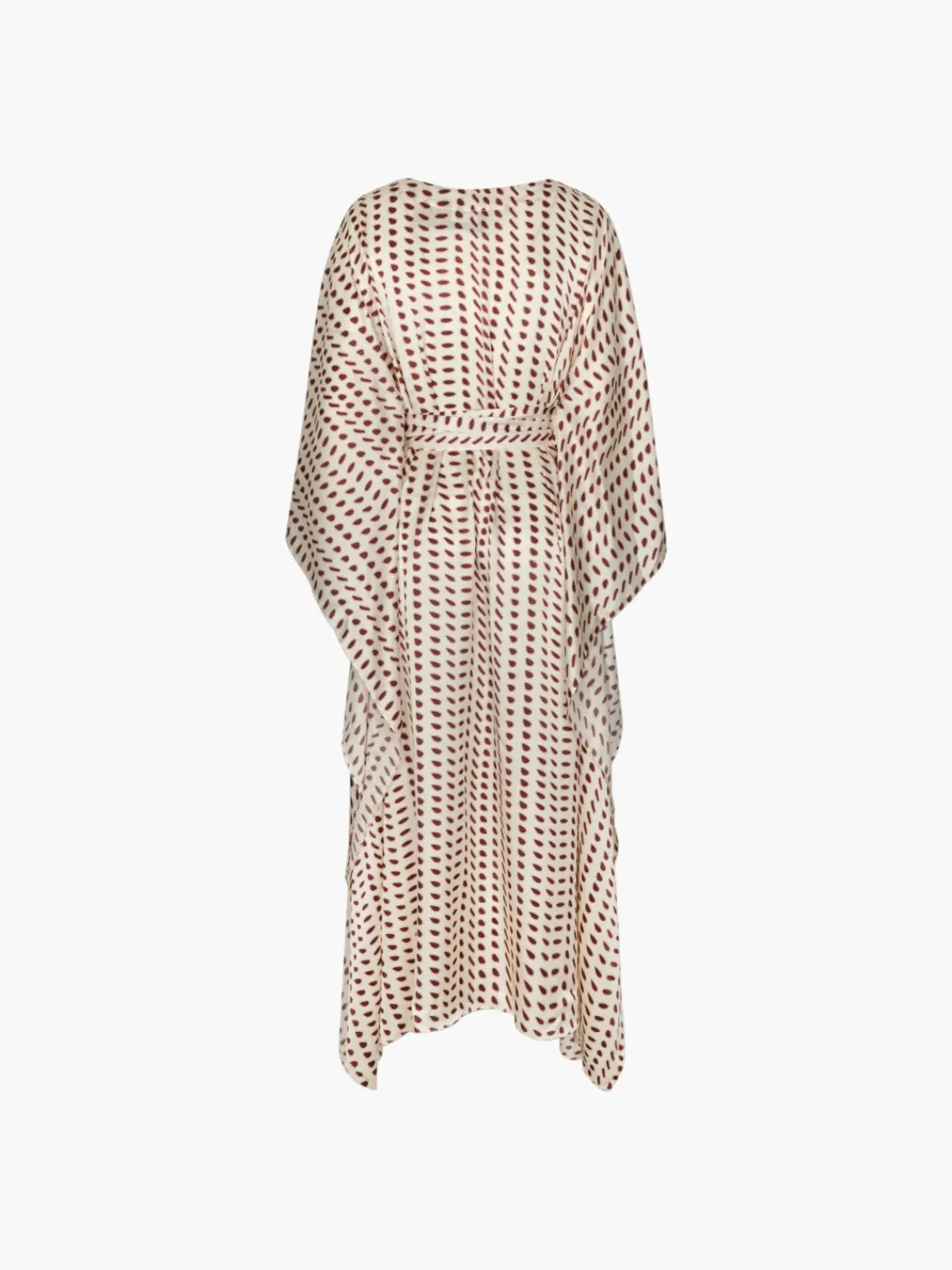 Juan de Dios Morena Satin Silk Open Tunic