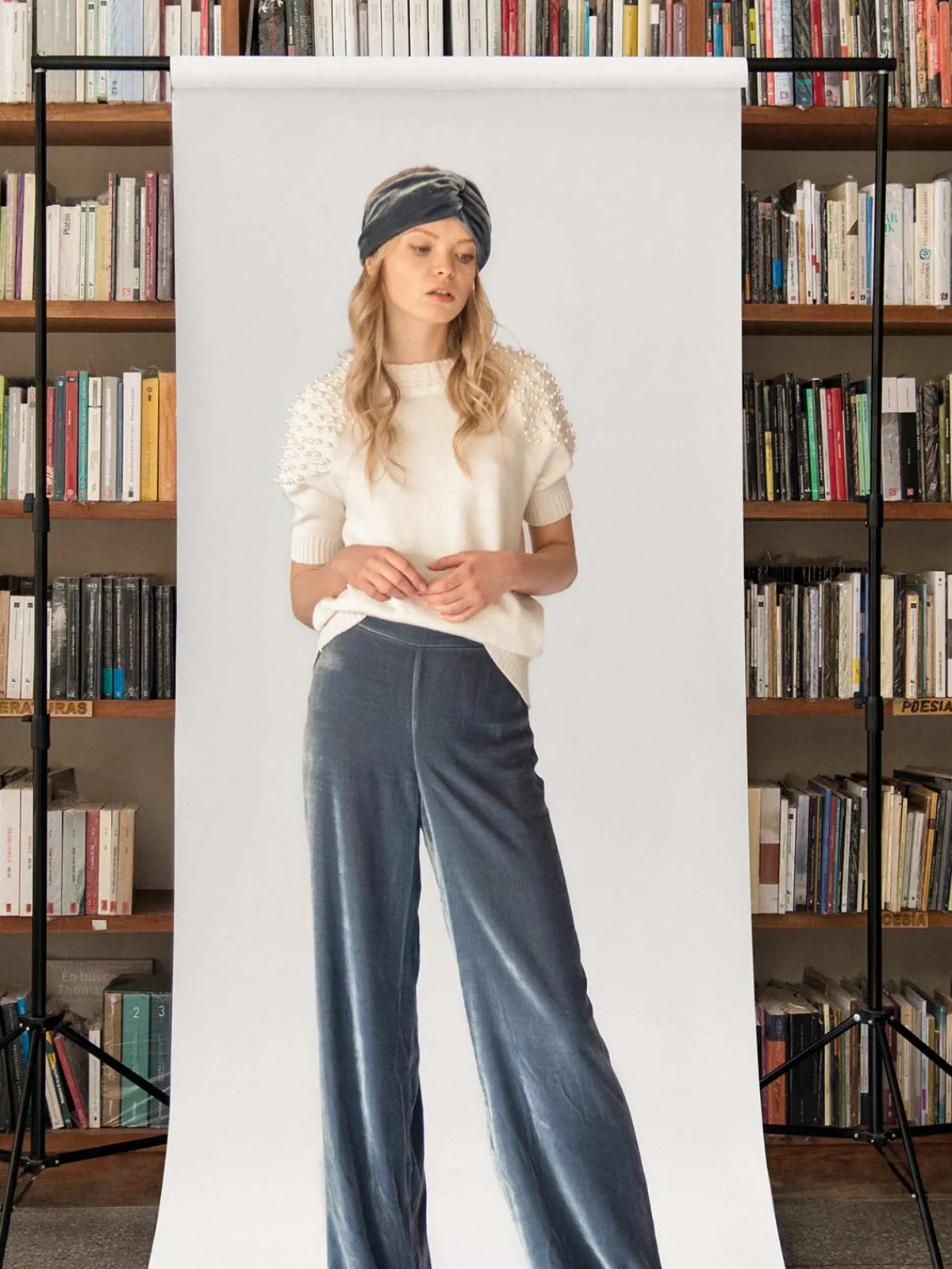 Zéta Pearl Knit Sweater