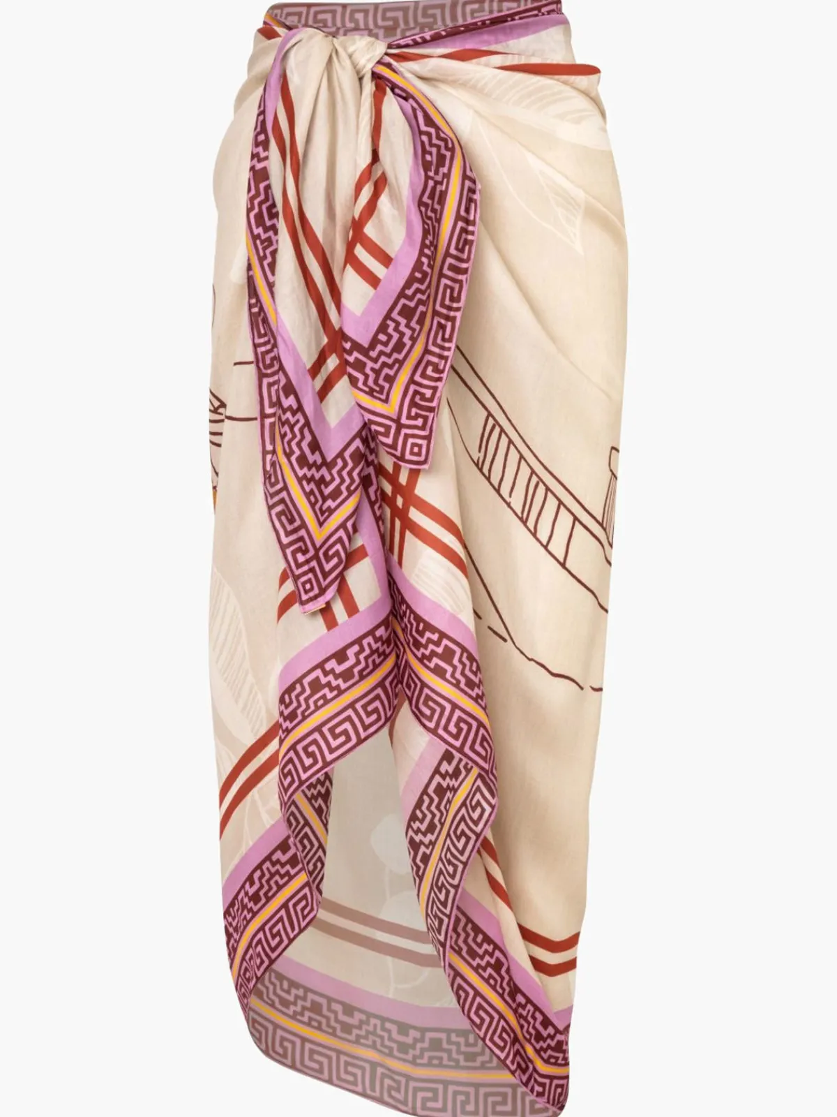 Juan de Dios De la Falaise Cotton Silk Sarong