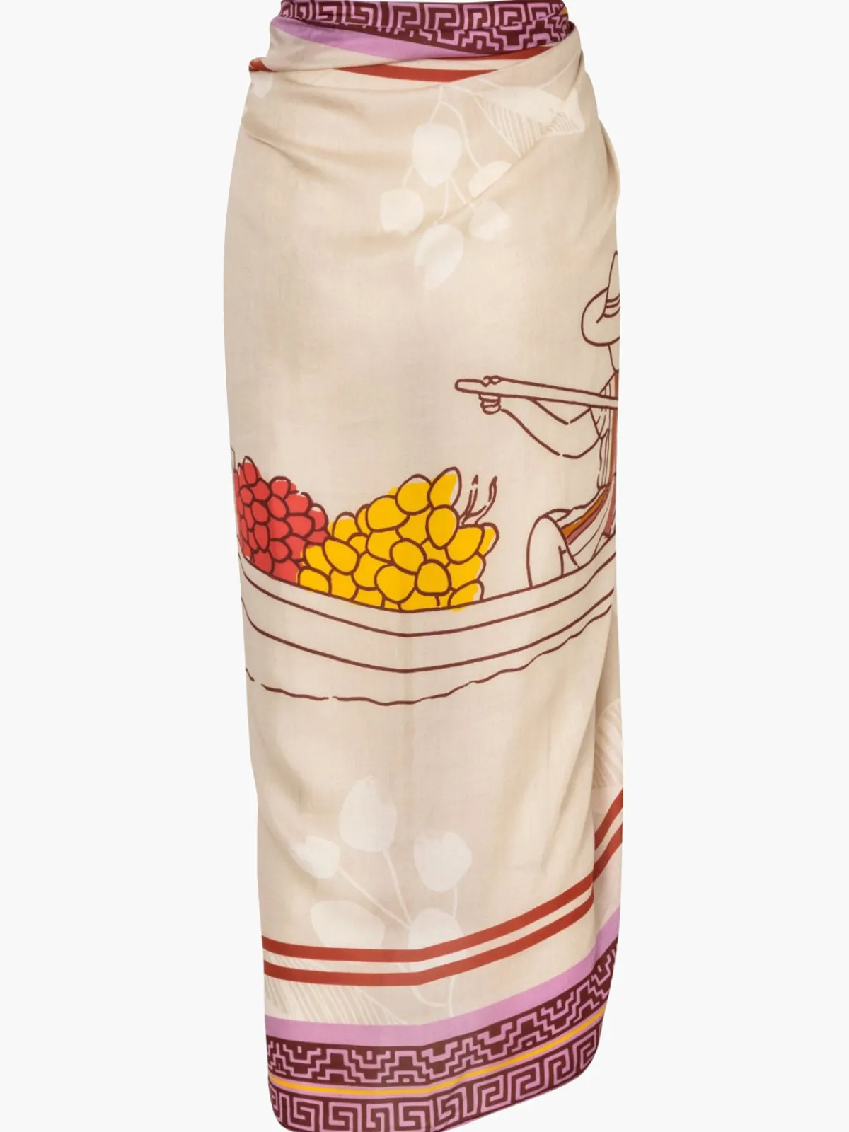 Juan de Dios De la Falaise Cotton Silk Sarong