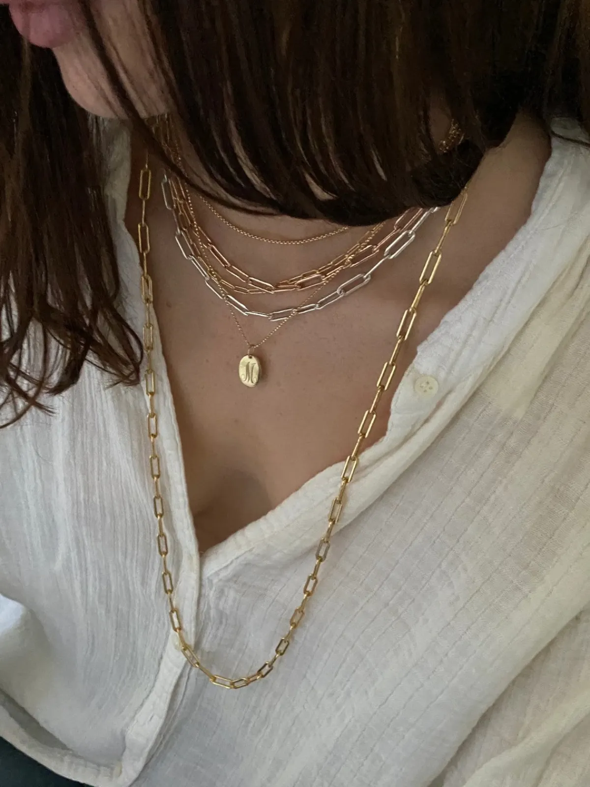 Mara Scalise Oval Signet Pendant