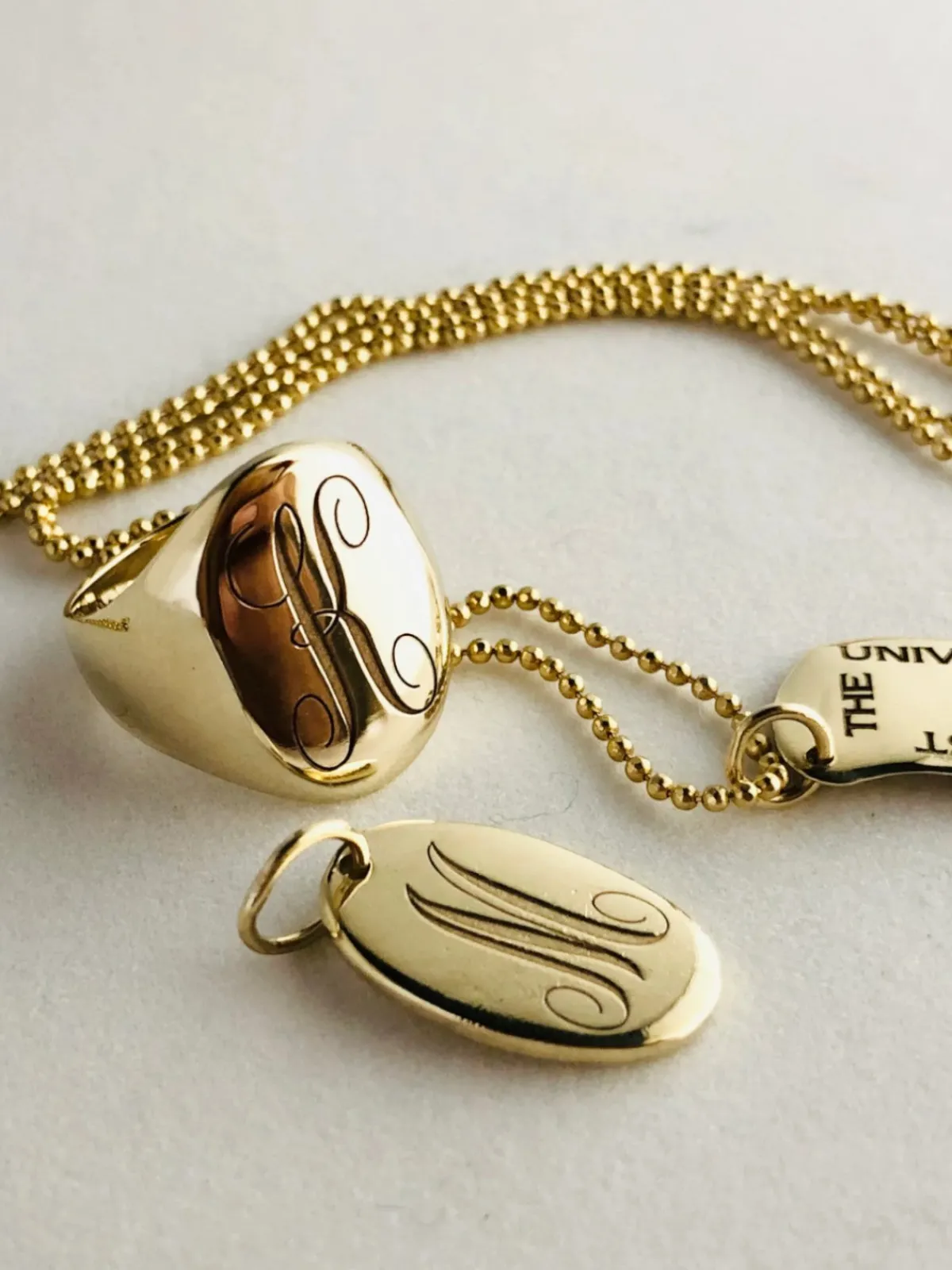 Mara Scalise Oval Signet Pendant