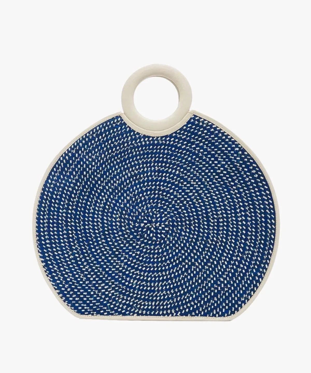 Adriana Castro Zenu Large Handbag in Leather and Cana Flecha