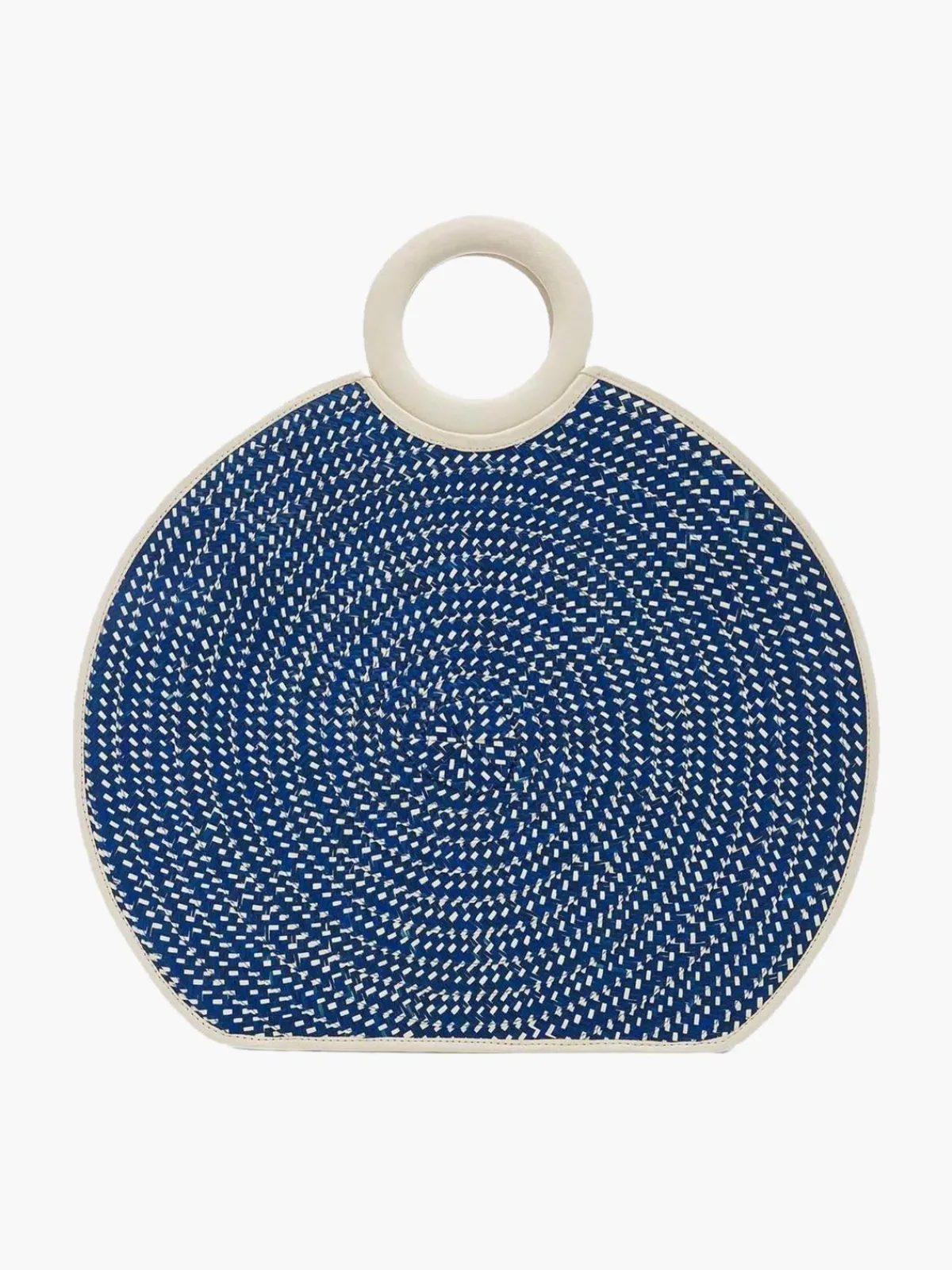 Adriana Castro Zenu Large Handbag in Leather and Cana Flecha