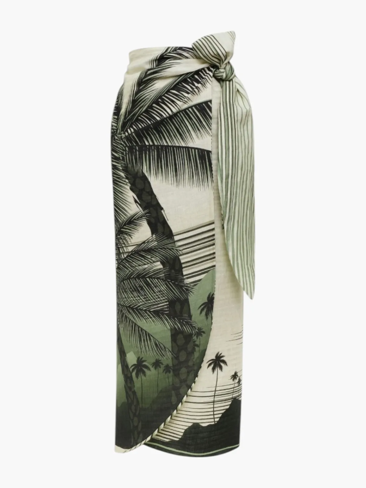 Juan de Dios Mapara Linen Skirt