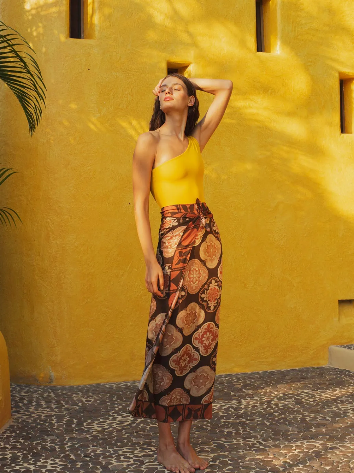 Juan de Dios De La Falaise Cotton-Silk Sarong