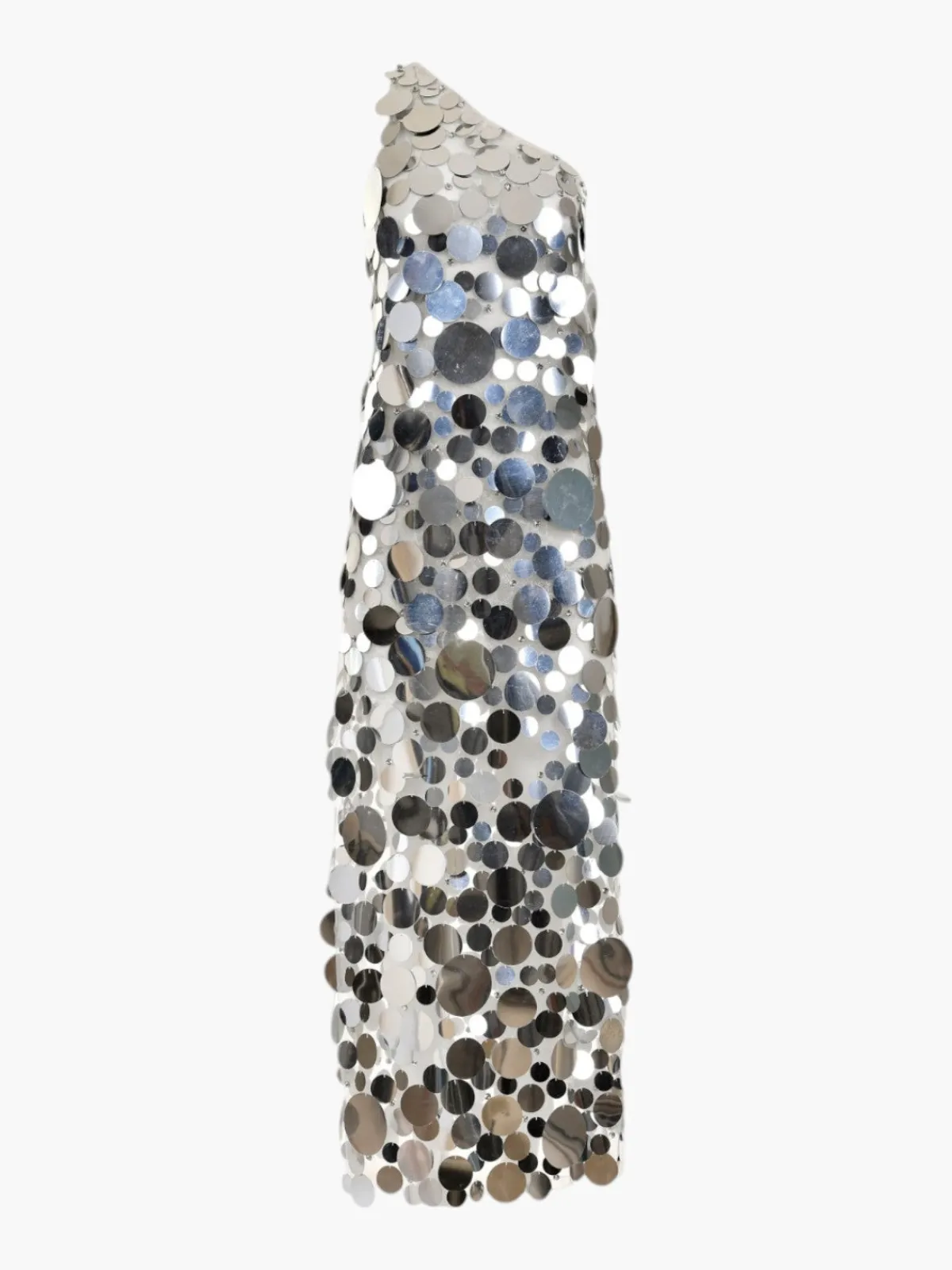 Francesca Miranda Disco One-Shoulder Dress