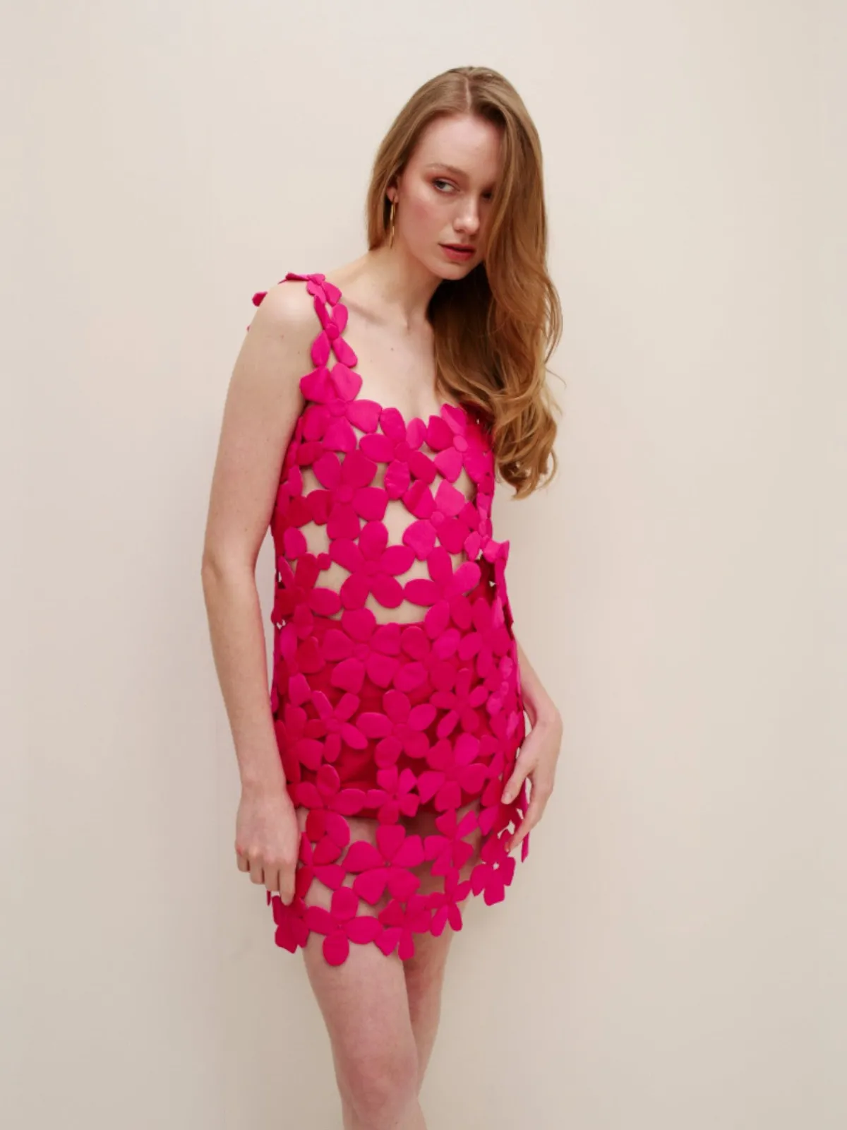 Francesca Miranda Jardin Handmade Mini Dress