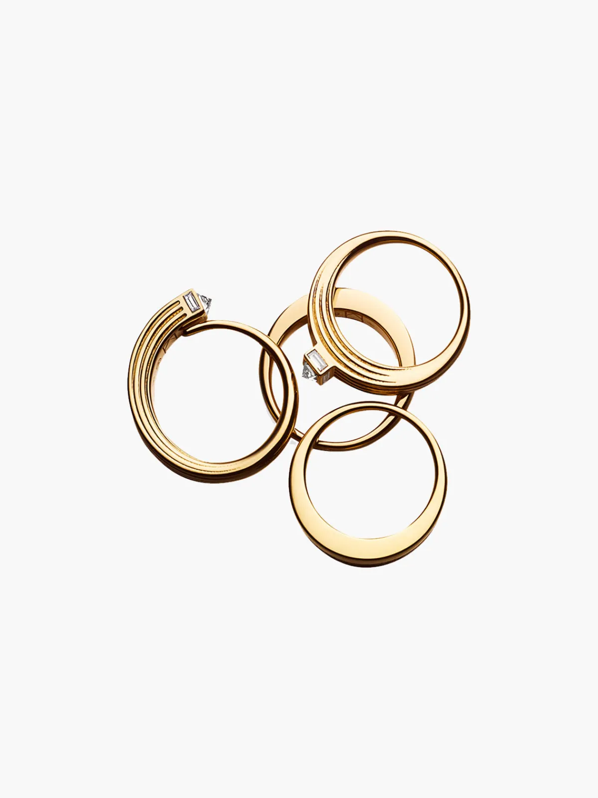 TEJEN Fluted Capstone Wrap Ring