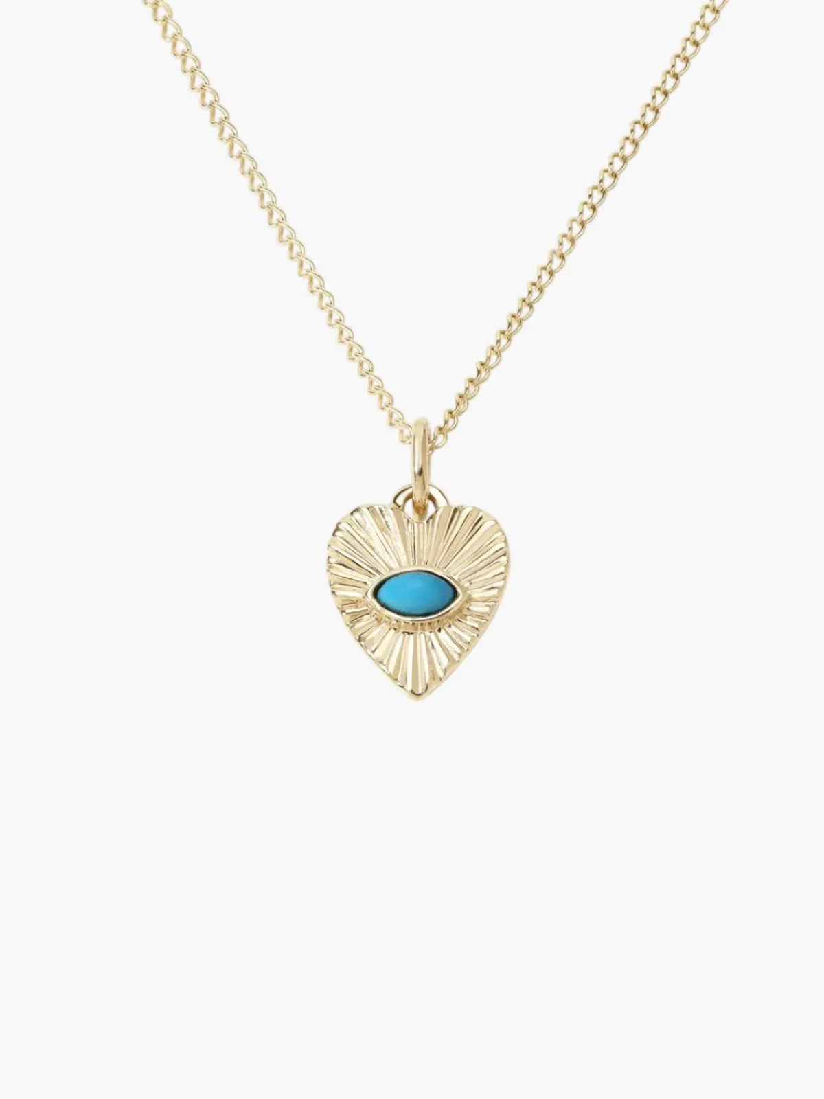 Zahava Sunbeam Heart Charm