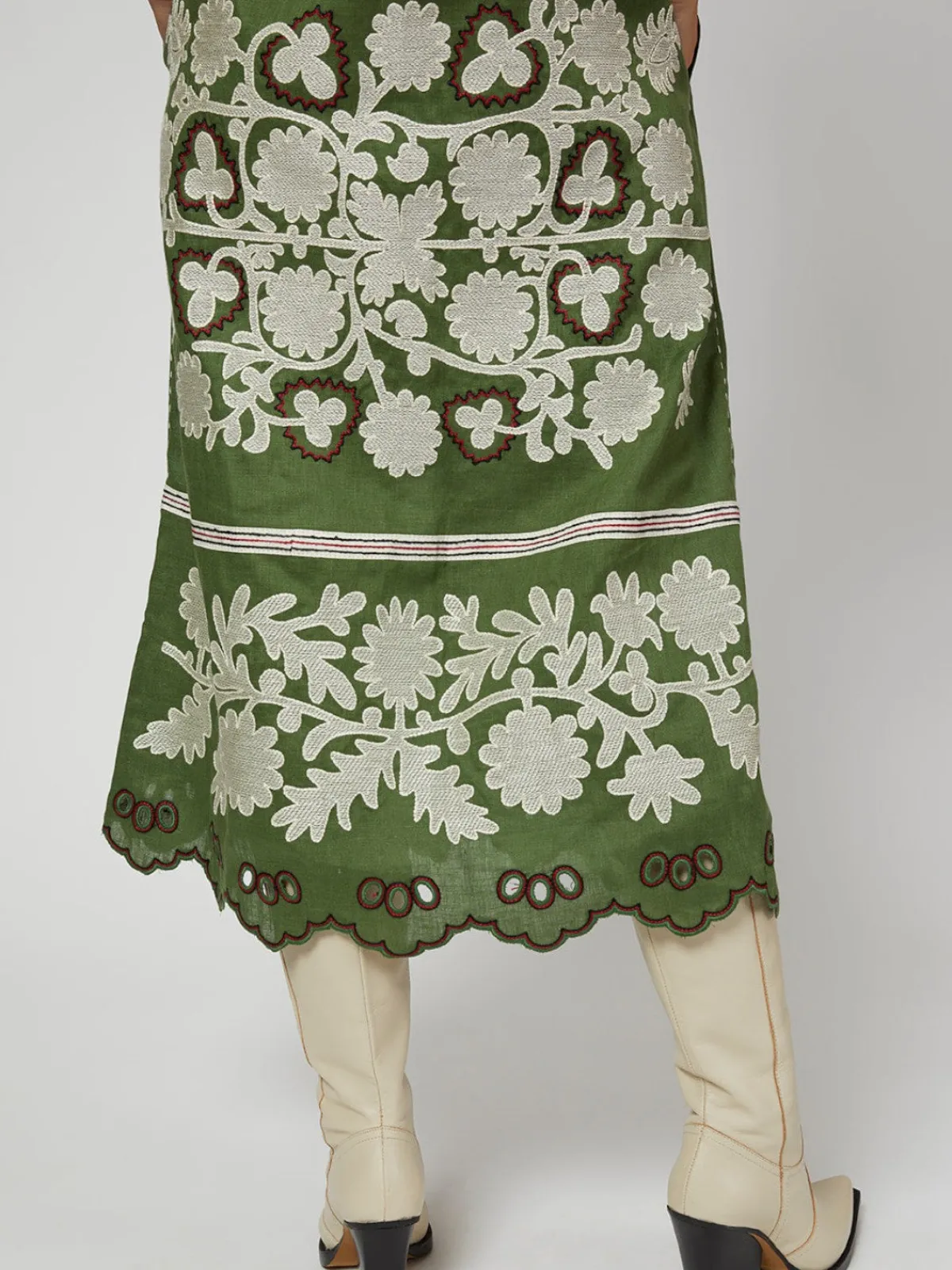 Larkin Lane Natalia Ukrainian Embroidered Dress