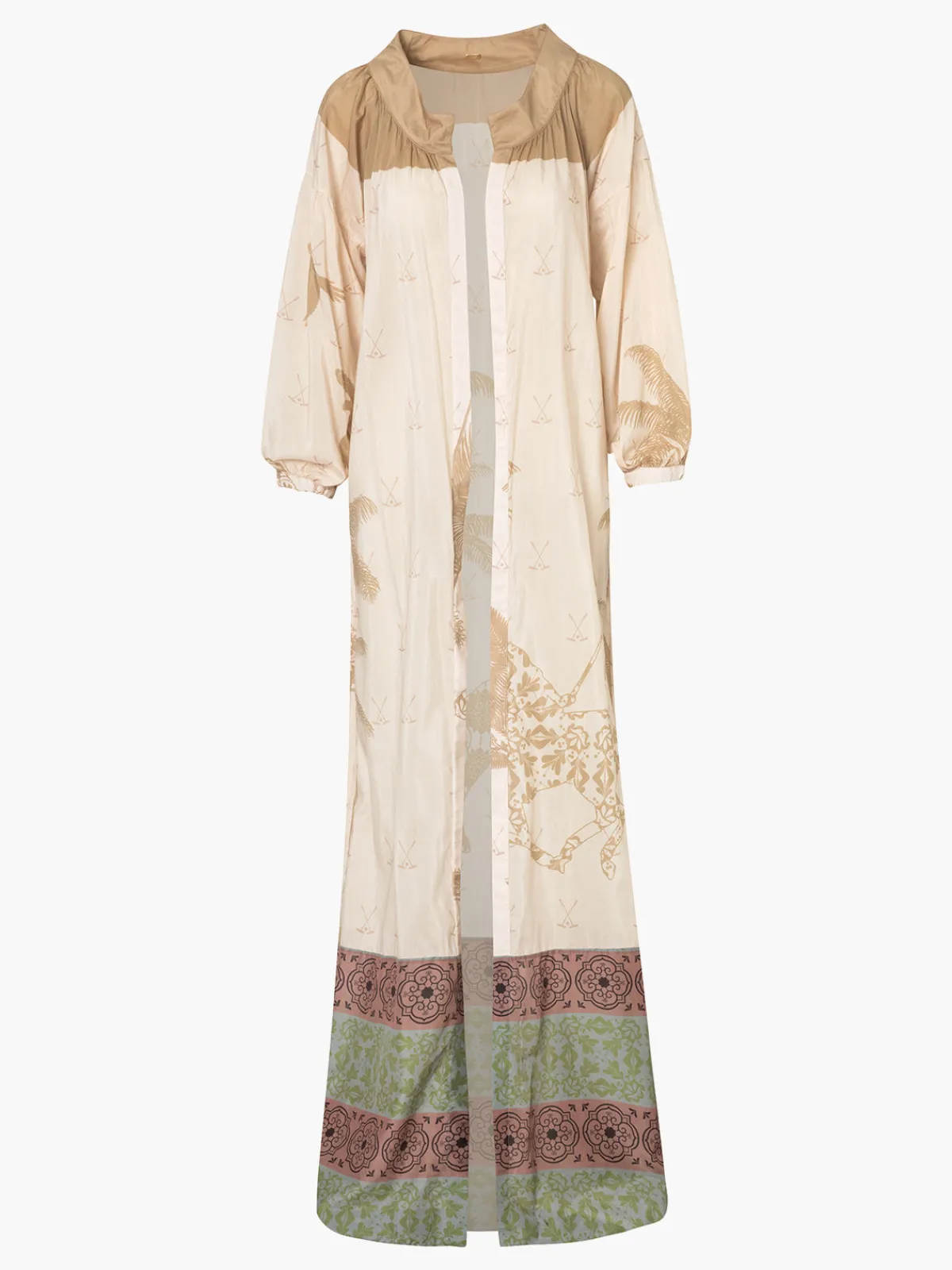 Juan de Dios Chavela Cotton-Silk Tunic