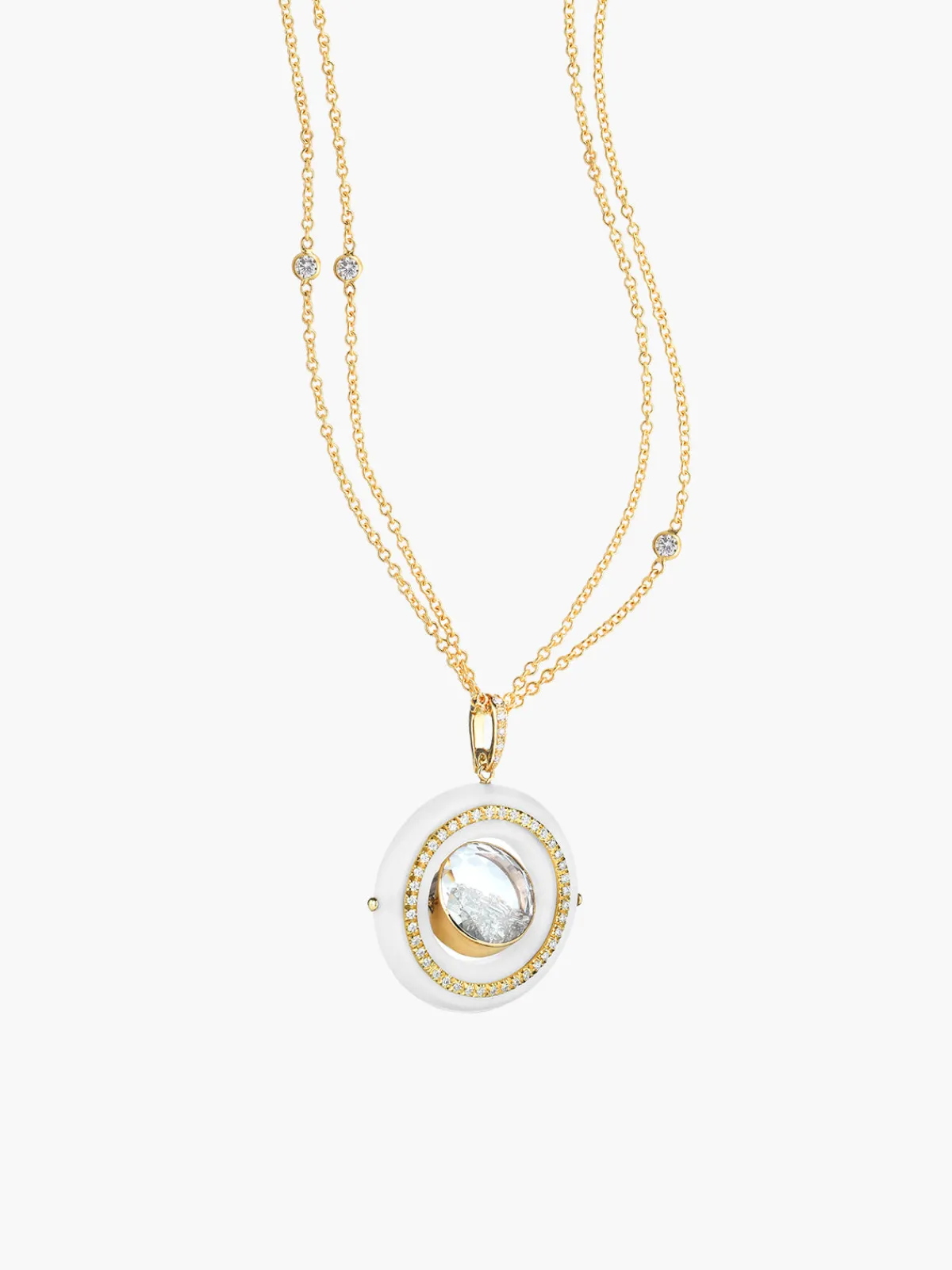 Moritz Glik Tagua Halo Pendant