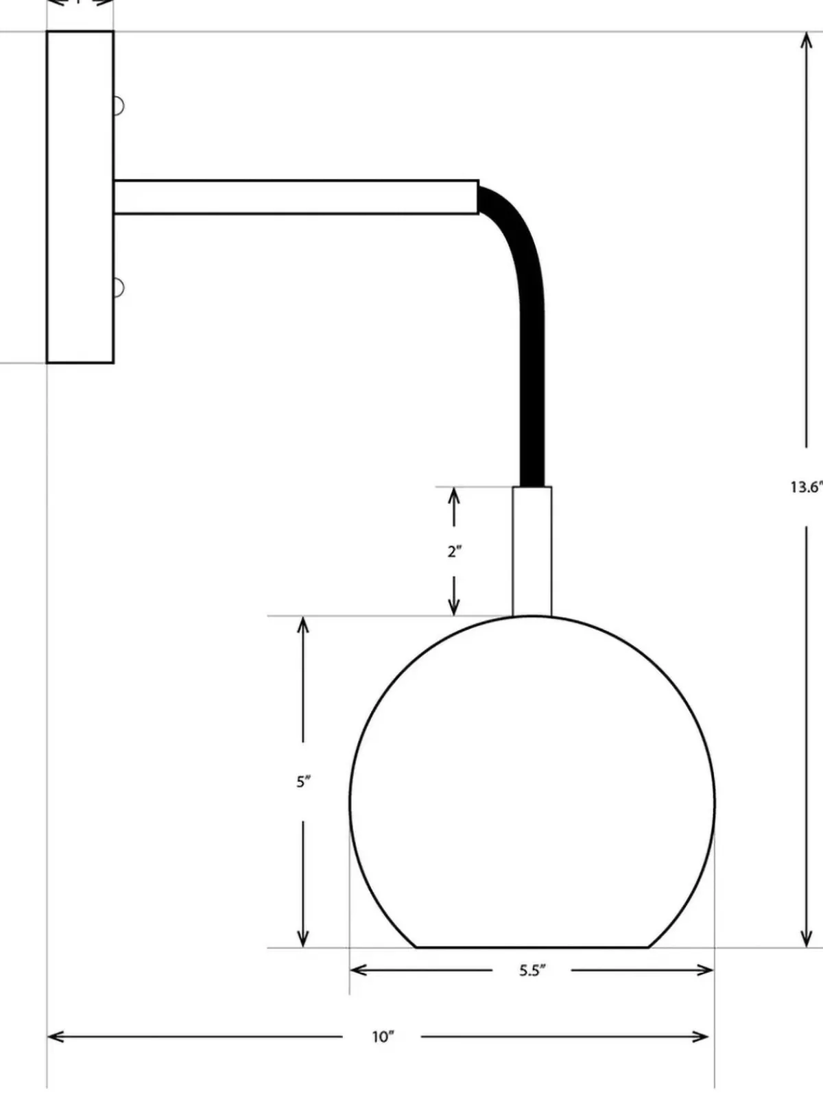 Dounia Nur Wall Sconce