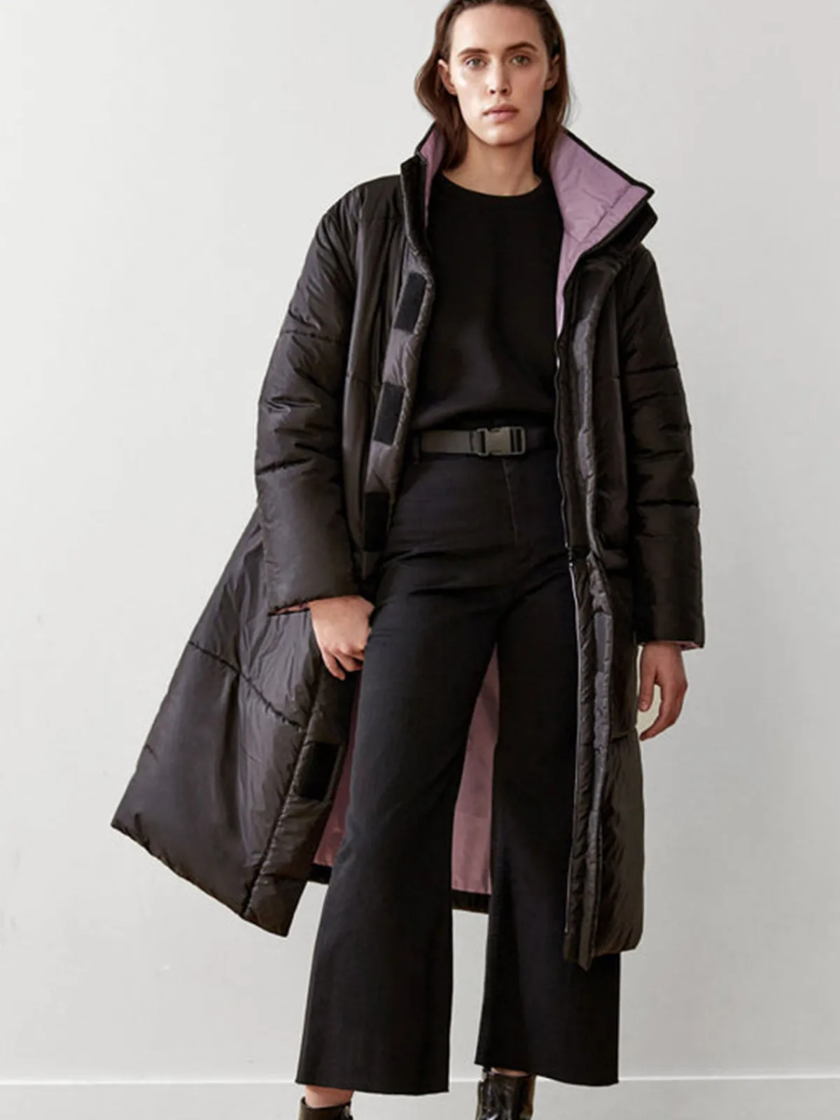 Caalo Reversible Convertible Sustainable Down Coat