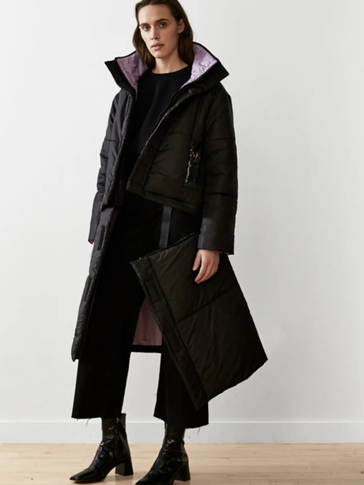 Caalo Reversible Convertible Sustainable Down Coat