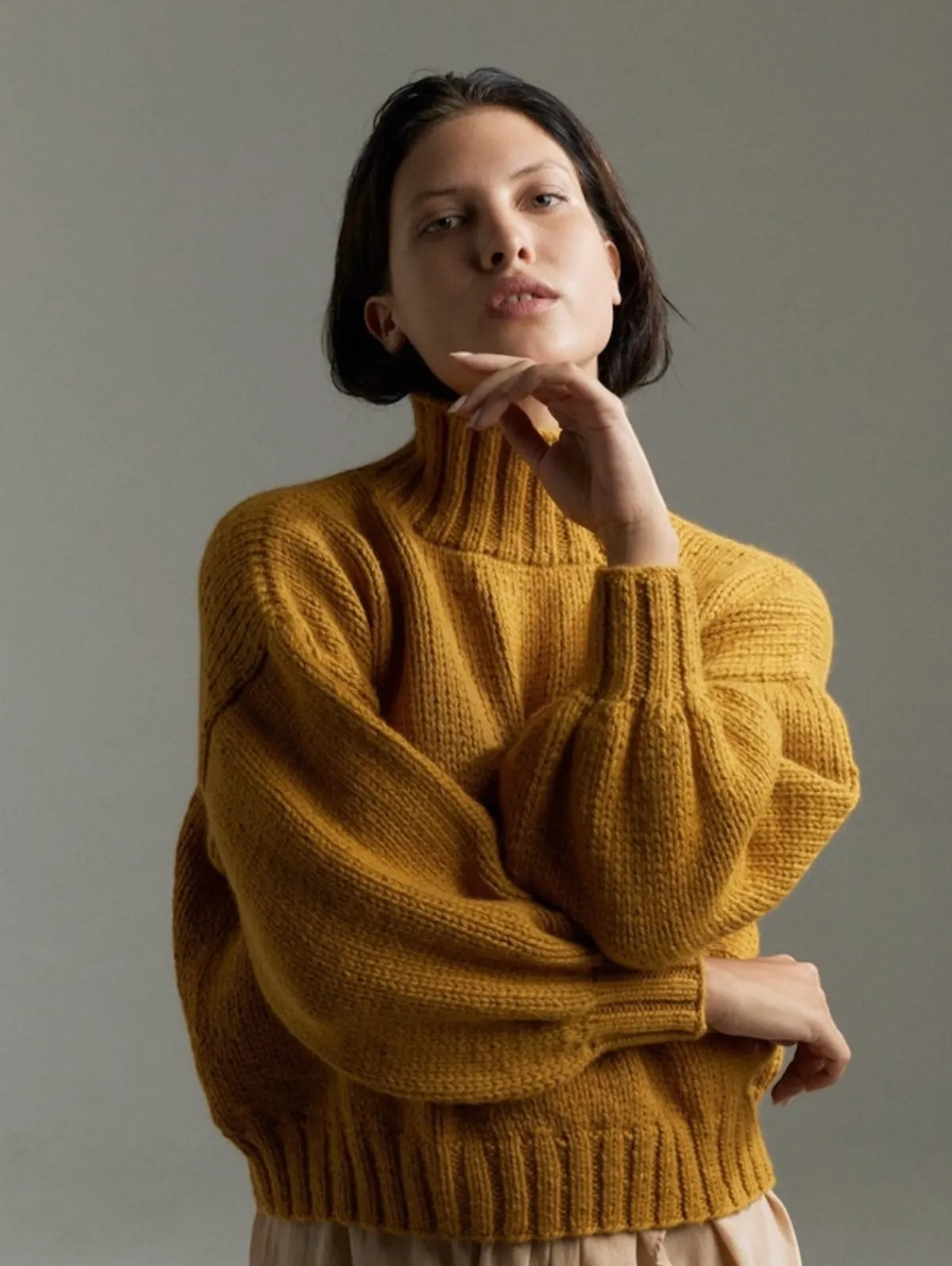 First Born Knits Evie Midi Sweater