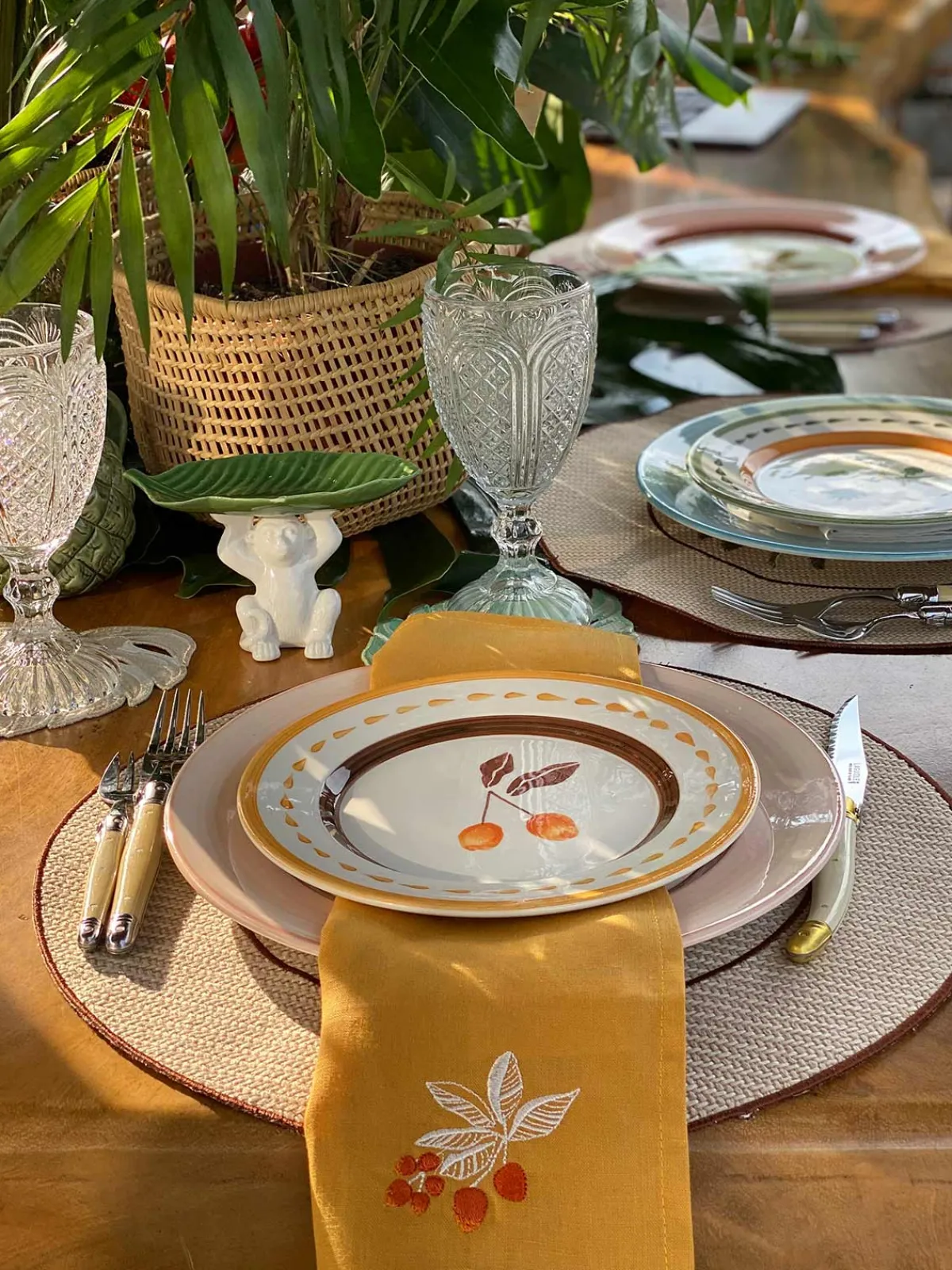 Juan De Dios Hand Painted Dinner Plate