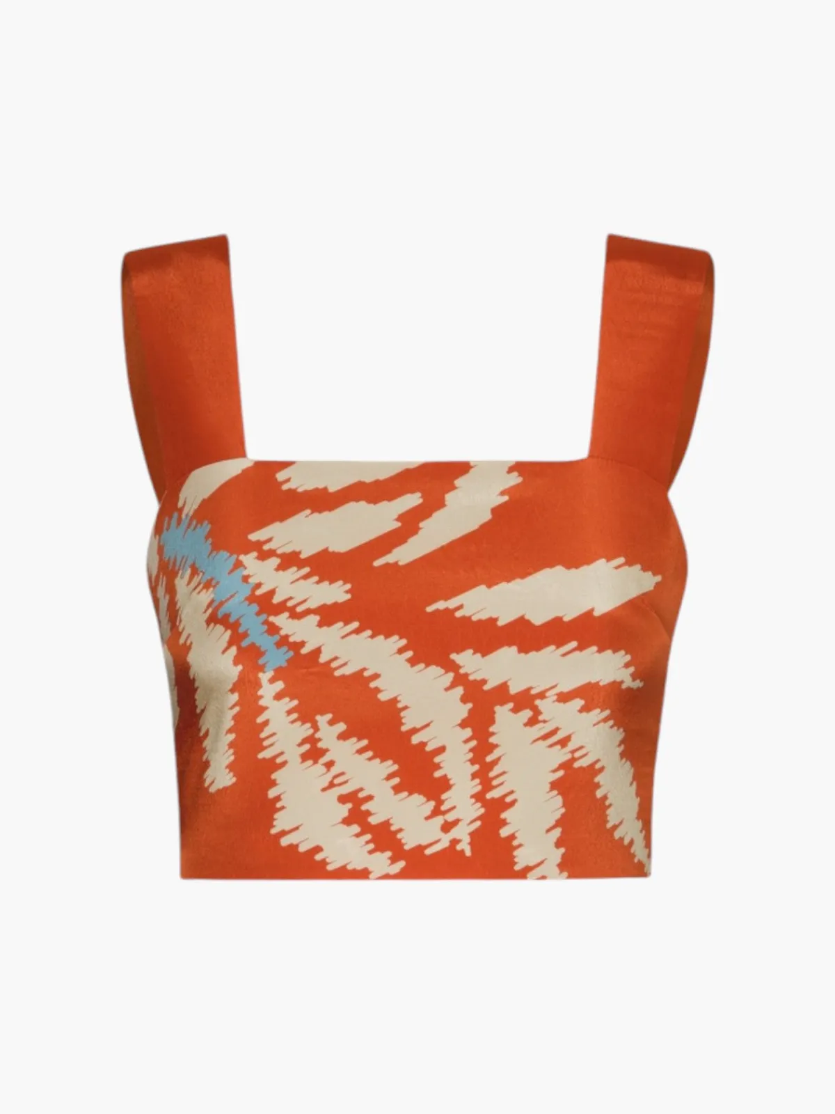 Juan de Dios Marimba Crepe Chine Top