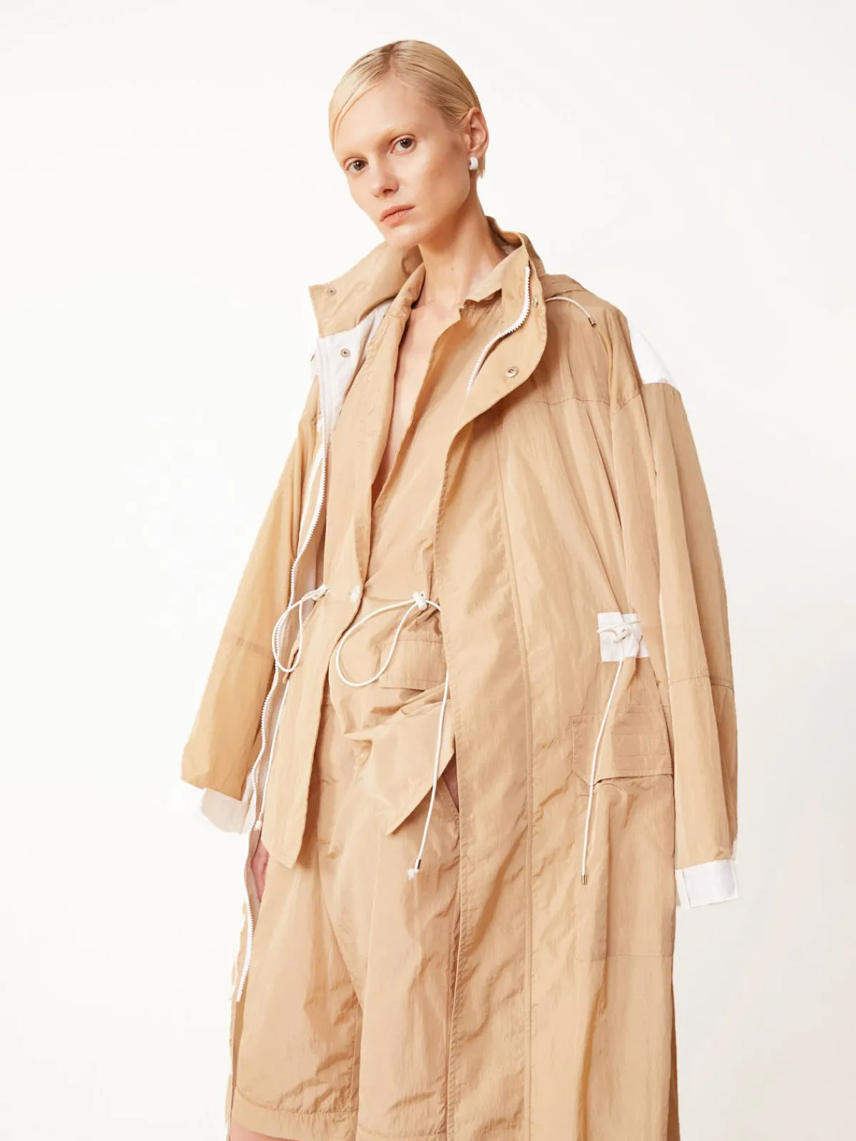 Caalo Parachute Water Resistant Anorak