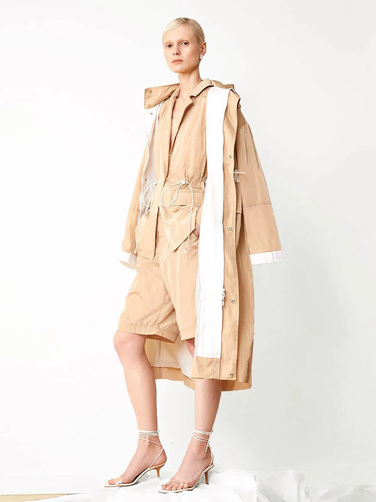 Caalo Parachute Water Resistant Anorak