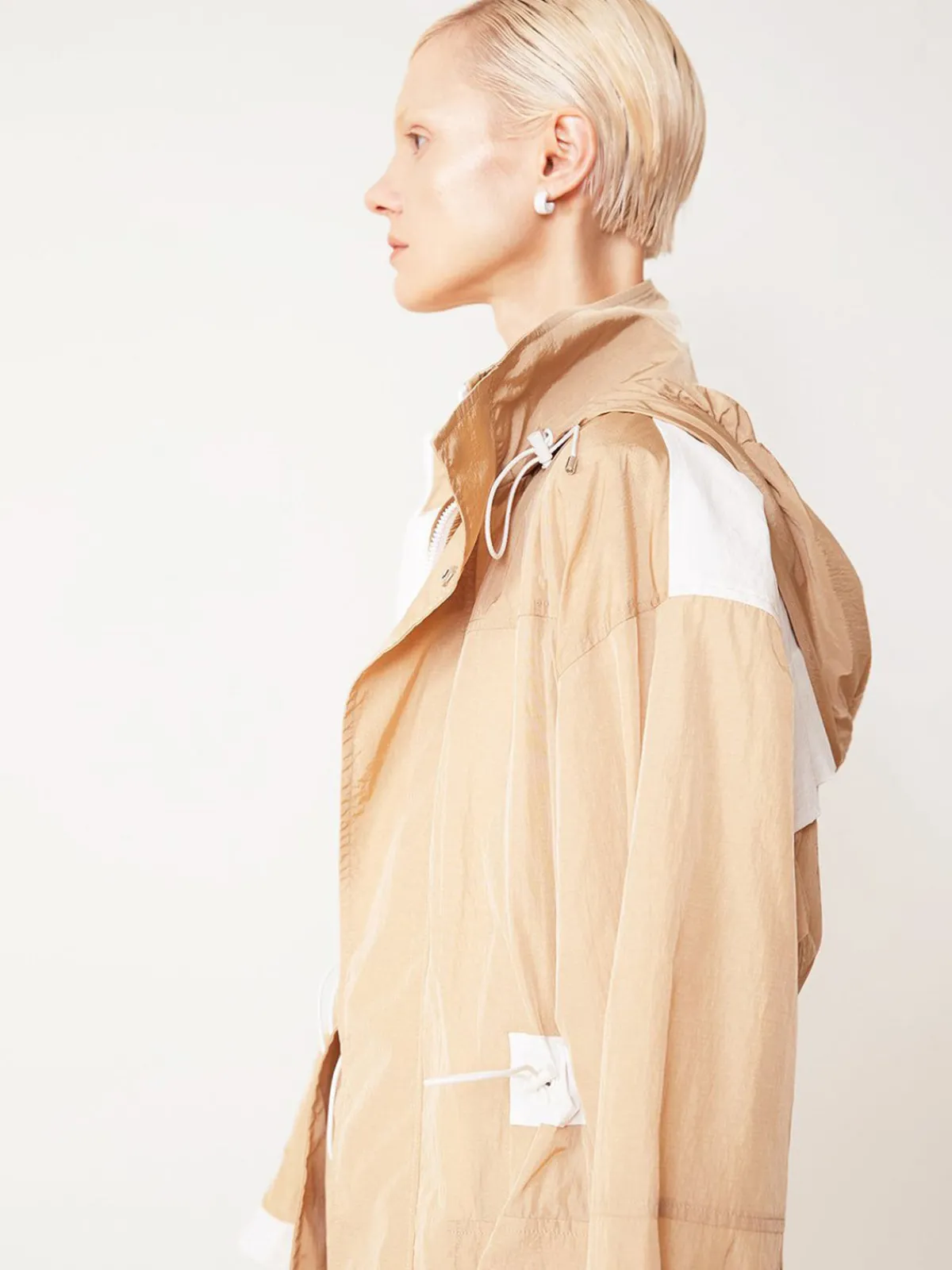 Caalo Parachute Water Resistant Anorak