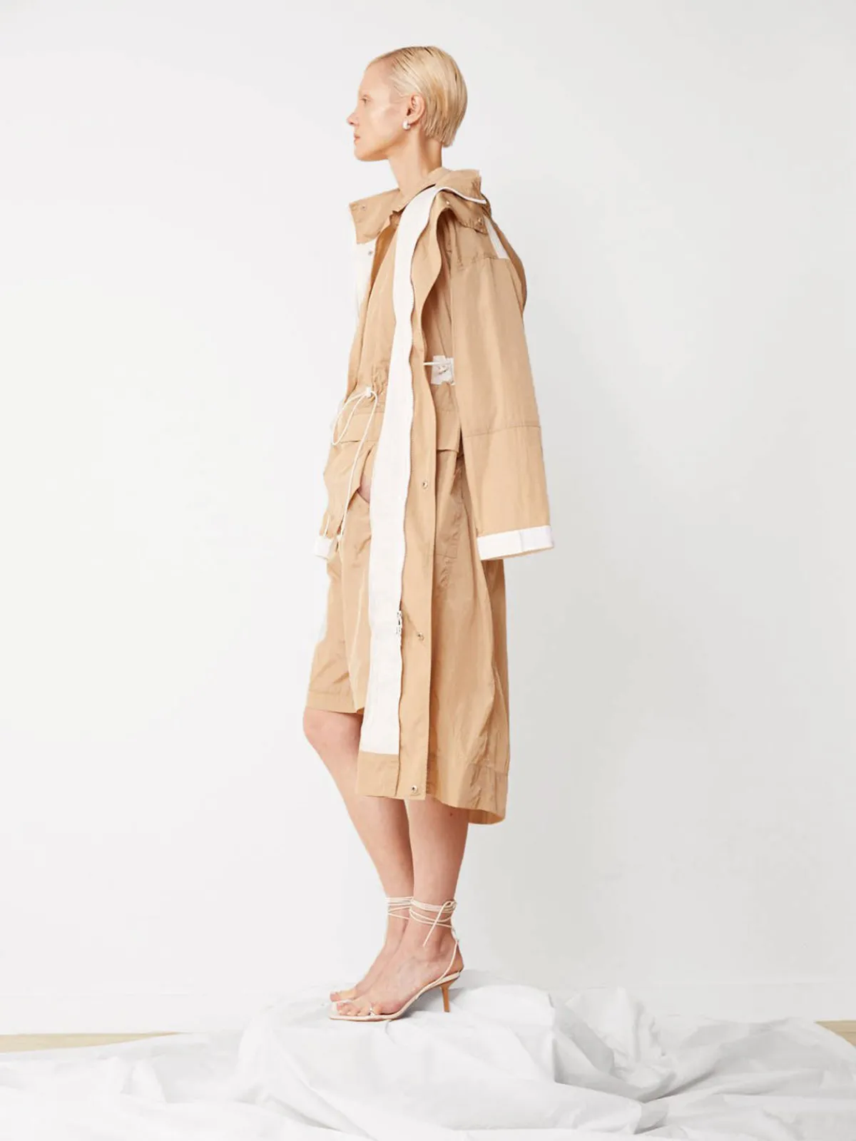 Caalo Parachute Water Resistant Anorak