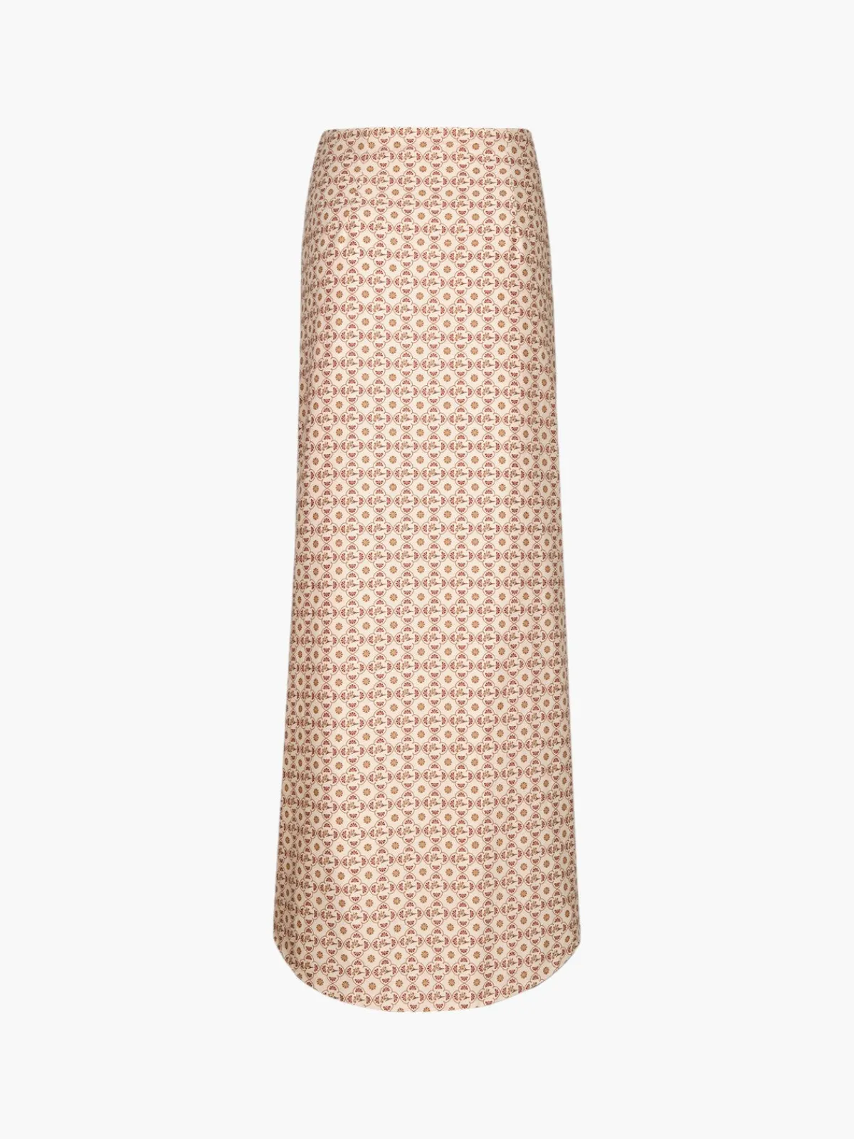 Juan de Dios Siboney Cotton Bio Wrap Midi Skirt