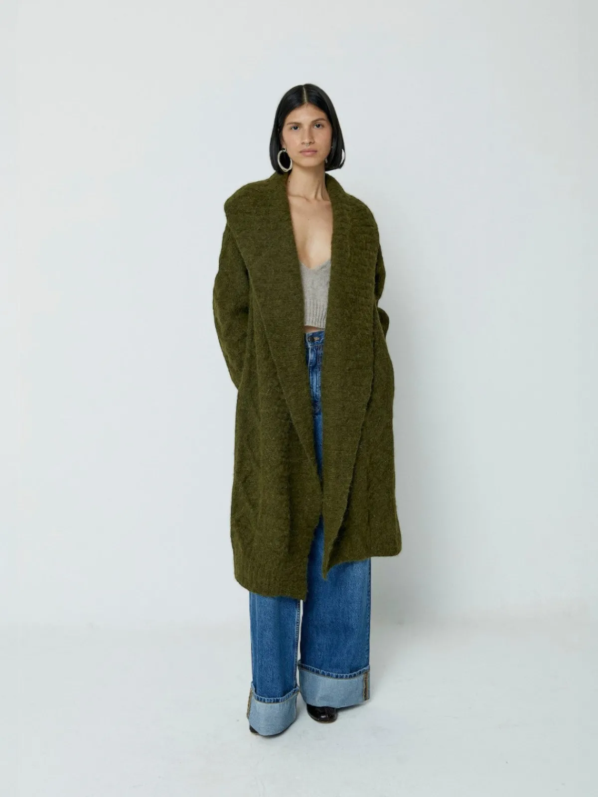 Tejido Fisher Coat