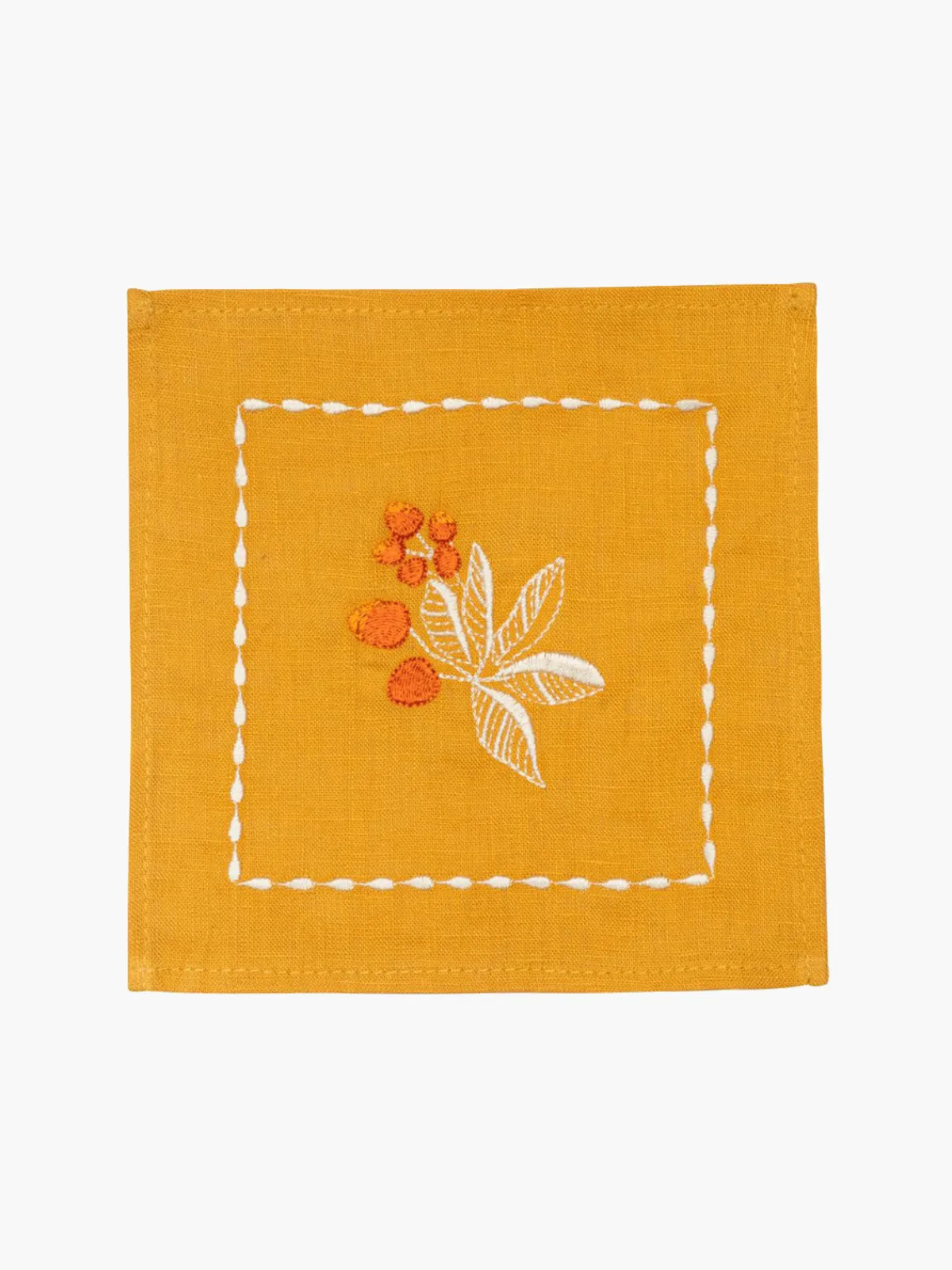 Juan De Dios Embroidered Cocktail Napkins
