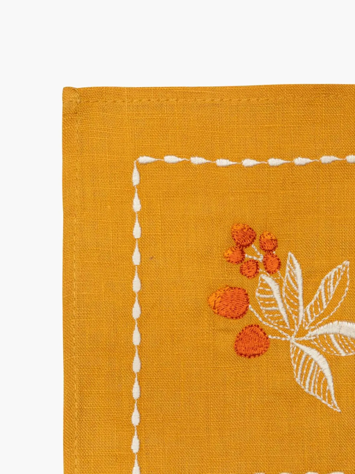 Juan De Dios Embroidered Cocktail Napkins