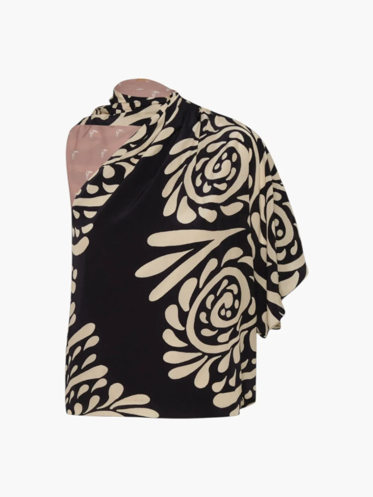 Juan de Dios Chiminango Crepe Chine Blouse