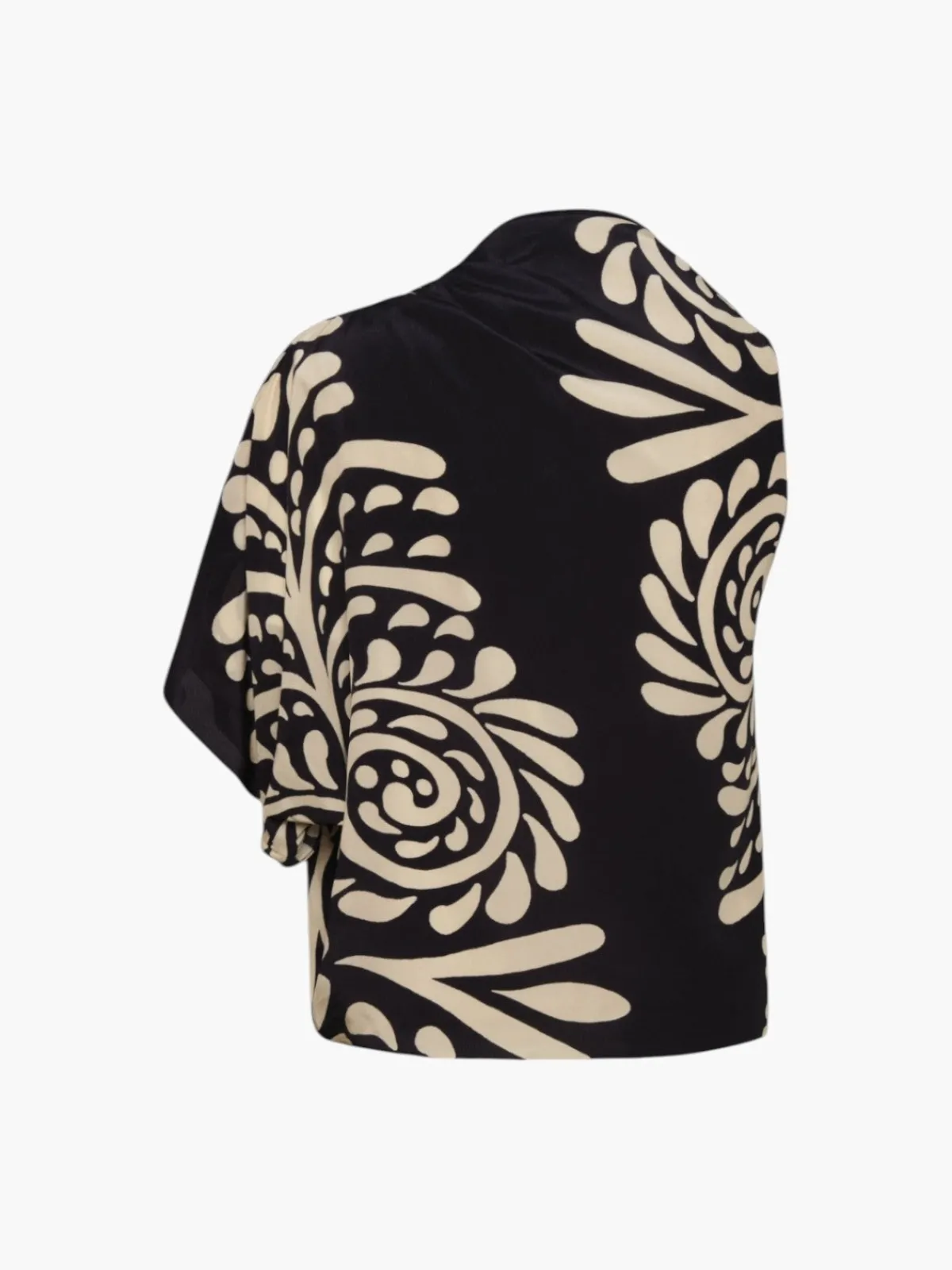 Juan de Dios Chiminango Crepe Chine Blouse