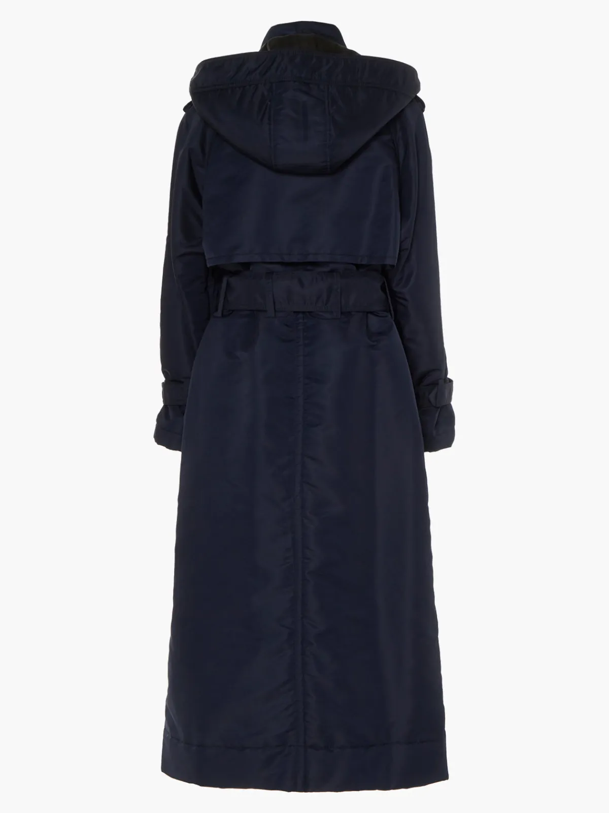 Caalo Sustainable Down Filled Satin Trench