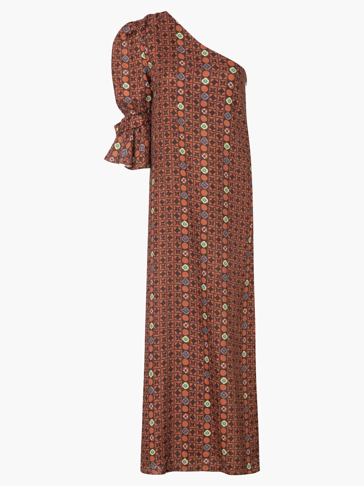 Juan de Dios Buenaventura Linen Maxi Dress