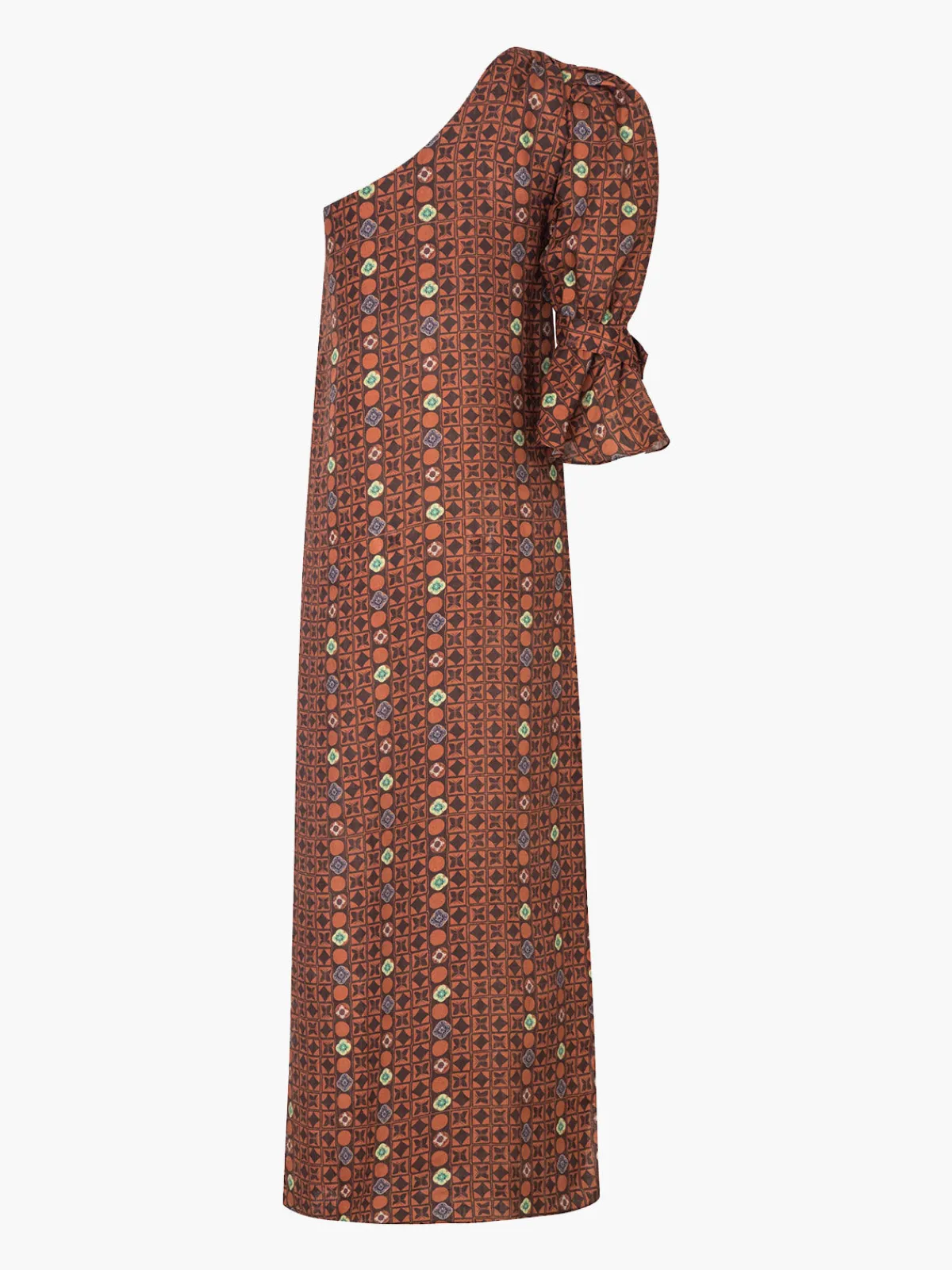 Juan de Dios Buenaventura Linen Maxi Dress